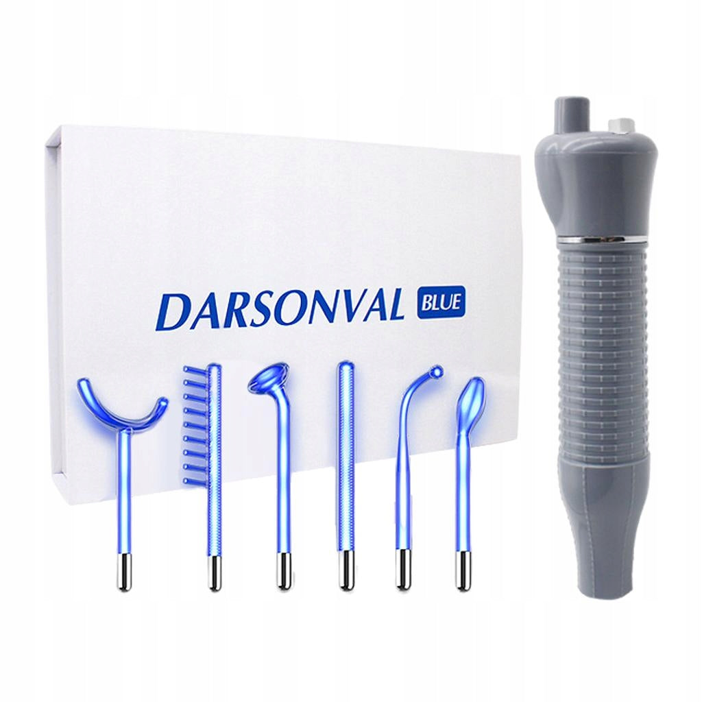 Handheld High Frequency Device Electrotherapy Wand w/Neon Tube EU