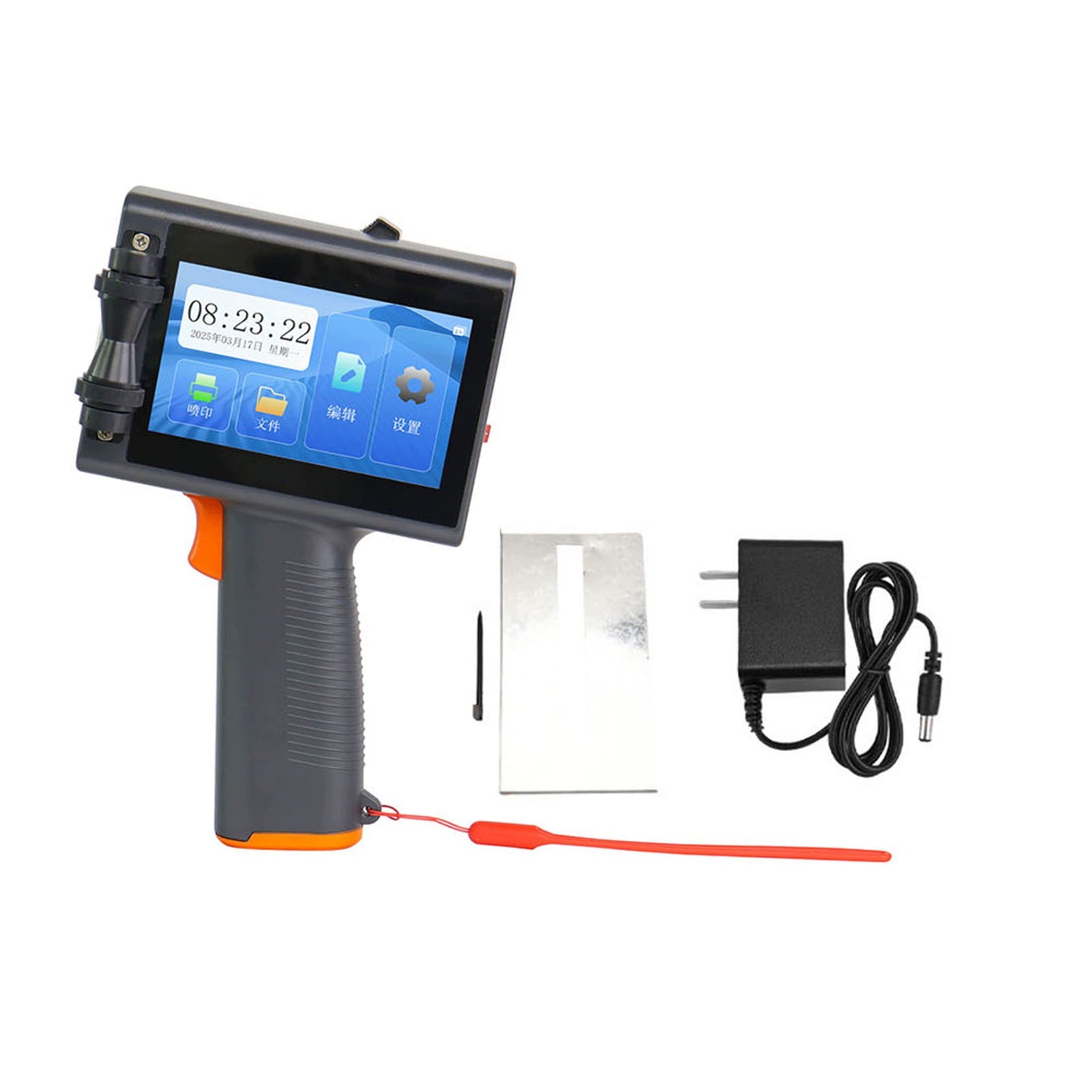 Handheld Inkjet Printer 12,7mm 4,3mm Touch Screen Portable LF