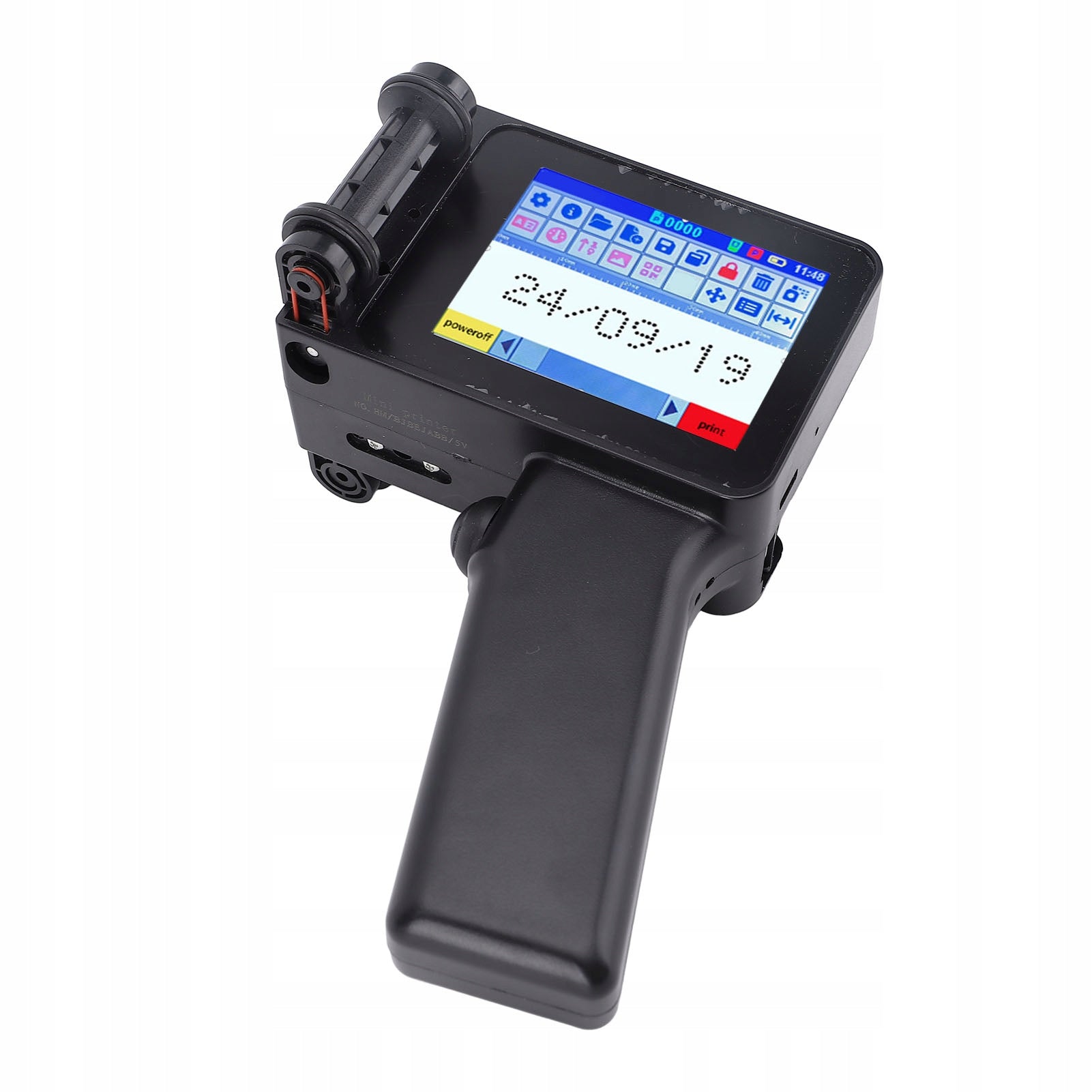 Handheld Inkjet Printer Gun Small Portable With LED HD 4.3in JS Screen Printing technology other