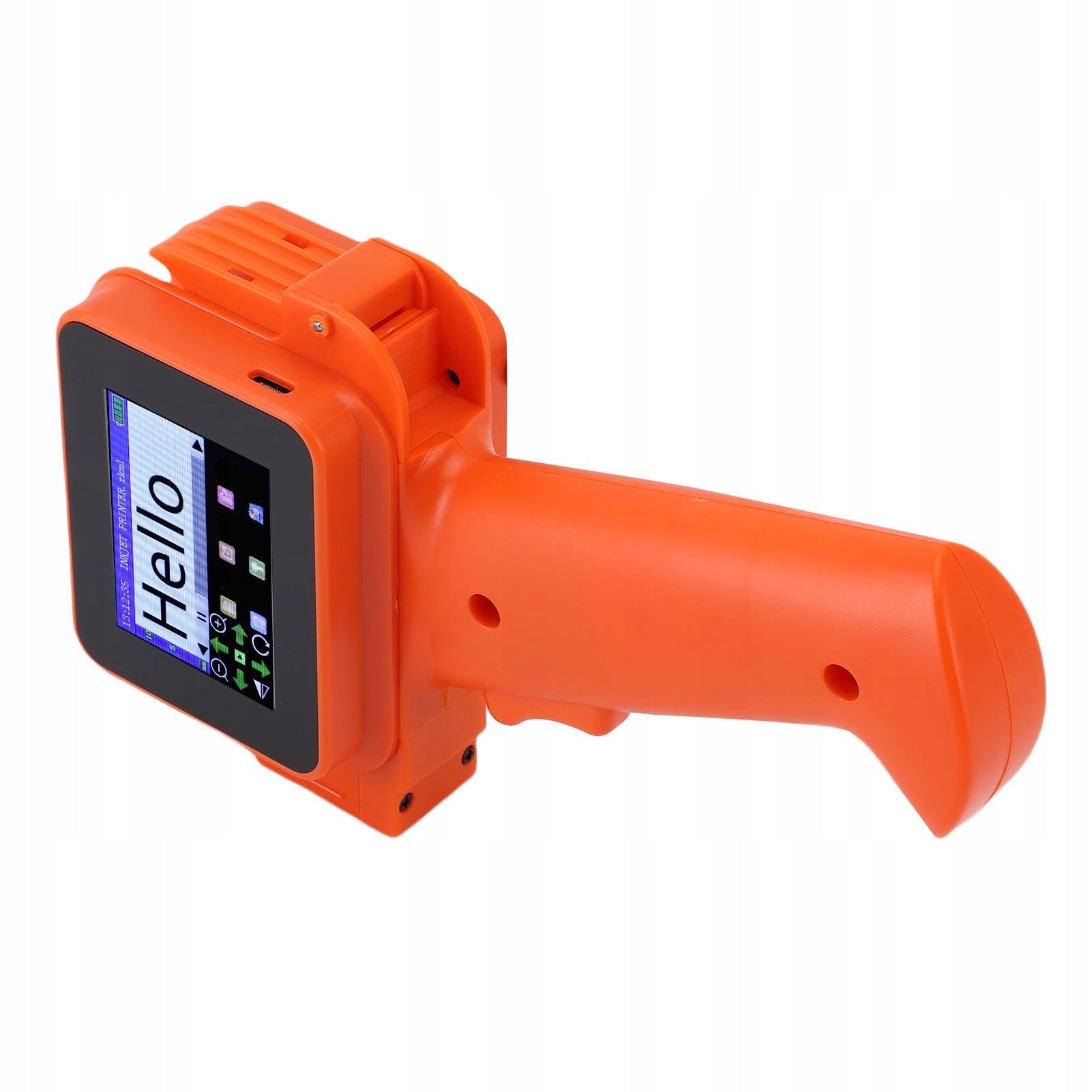Handheld Inkjet Printer Gun Smart Mini Portable with LED HD 2.4 Inch NX Brand no brand