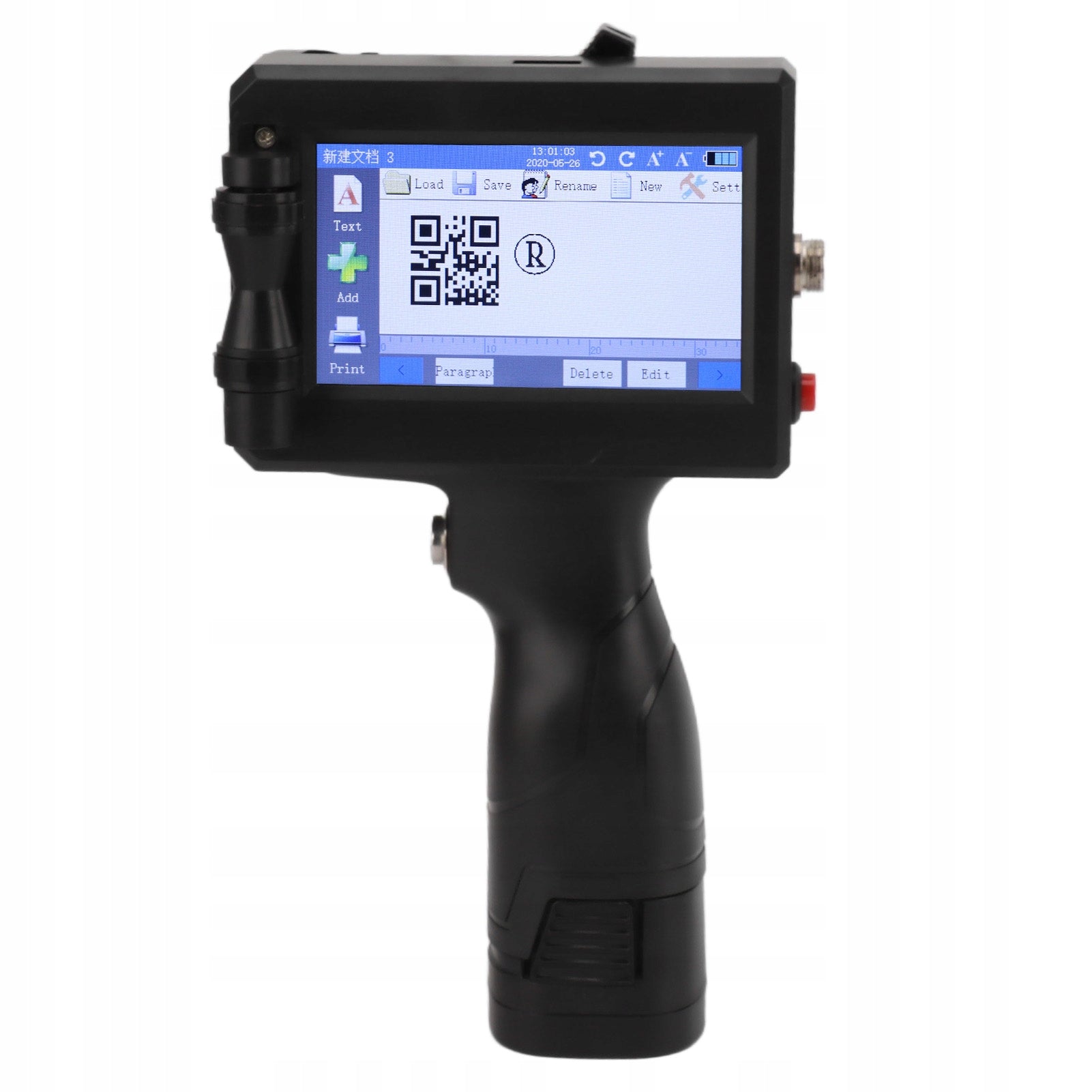 Handheld Inkjet Printer Height 2-12.7mm Quick Dry for D4 Brand no brand