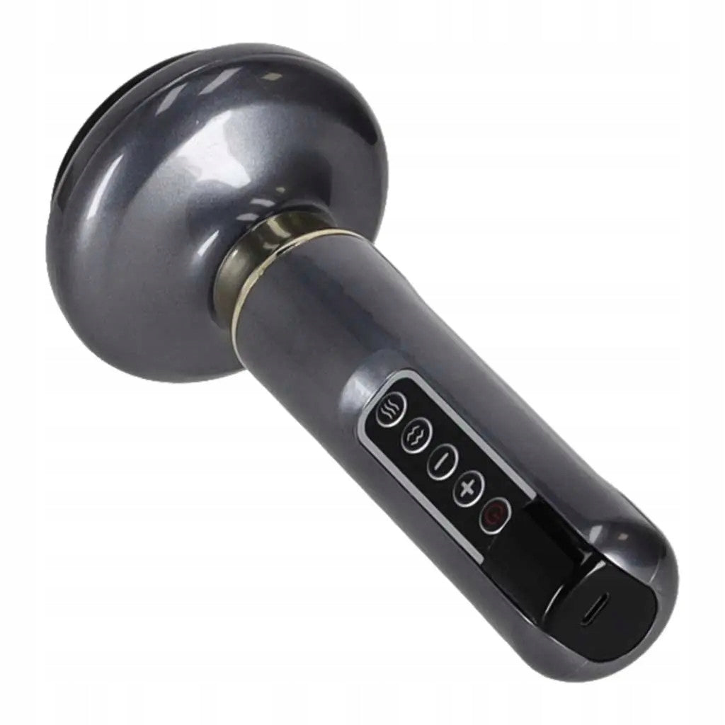 Handheld Massager Electric Bubble Chinese USB 12 Levels Grey Kik Medical device no