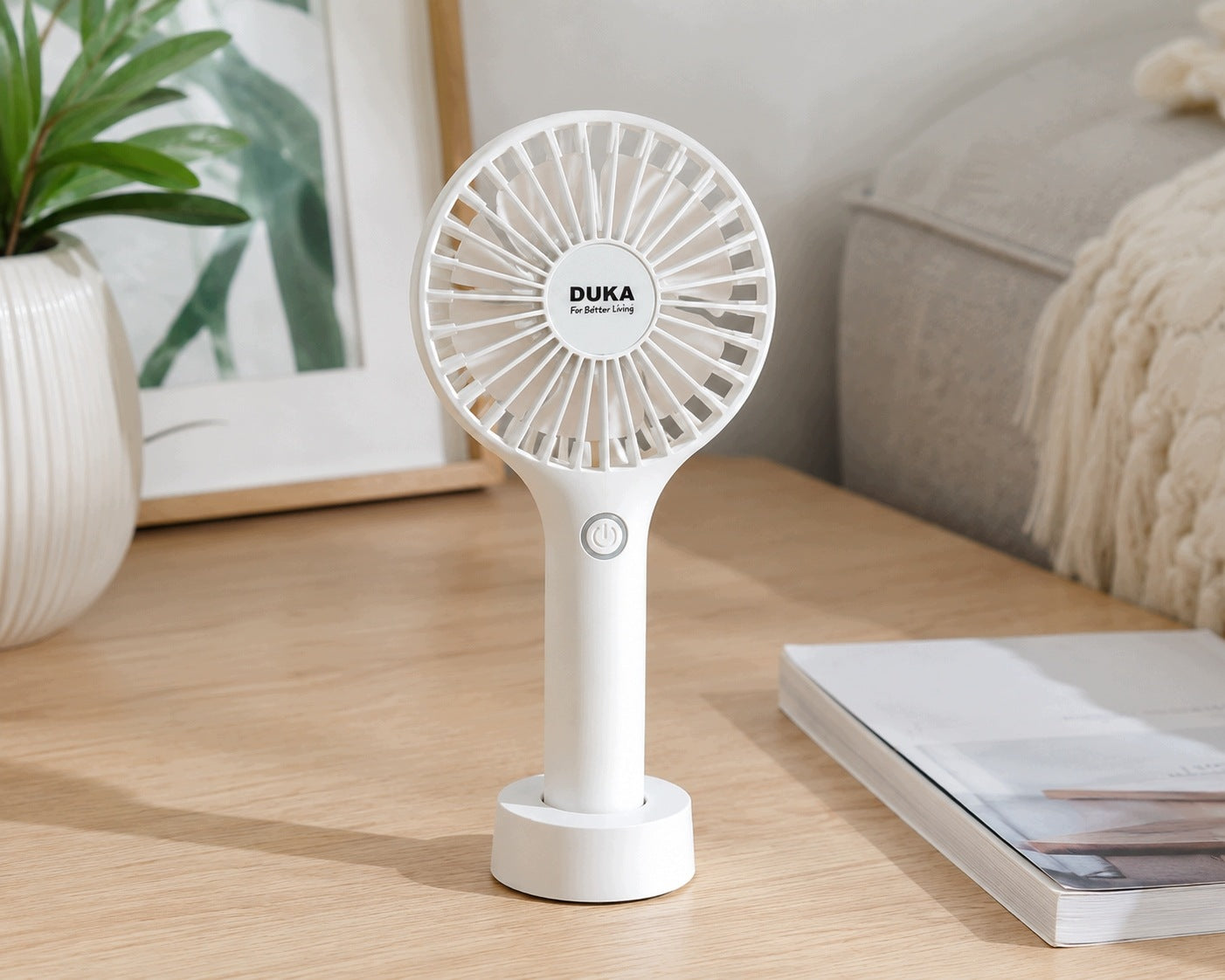 Handheld Portable Electric Fan MINI BRIS USB Travel Fan DUKA