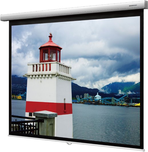 Handheld Screen Semi-Automatic MattWhite 4:3 120'' MW 240
