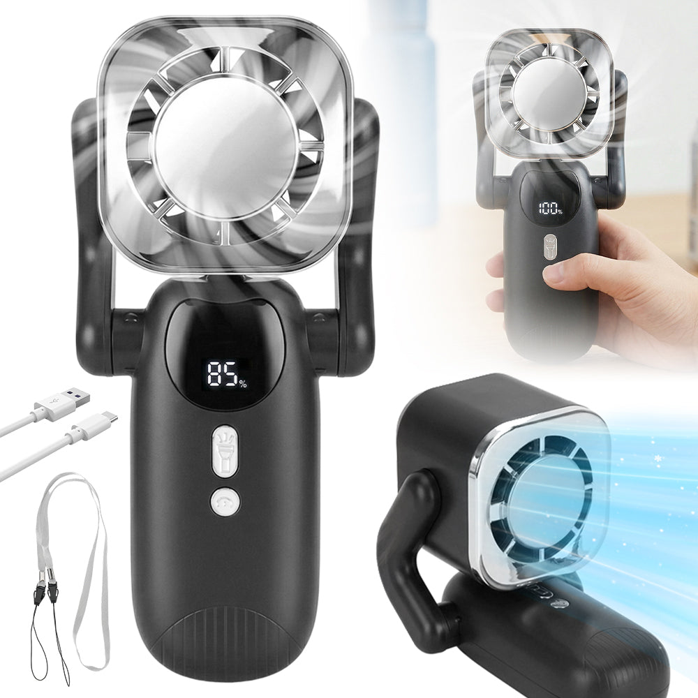 Handheld Turbo Fan, Pocket Travel Fan 199 Speeds