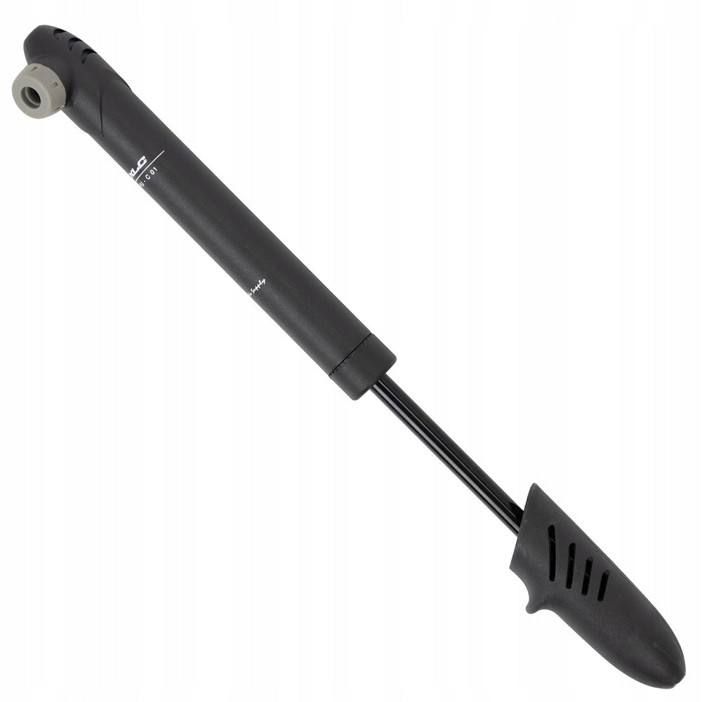 Handheld bicycle pump XLC PU-C01 mounted on the rack Brand XLC