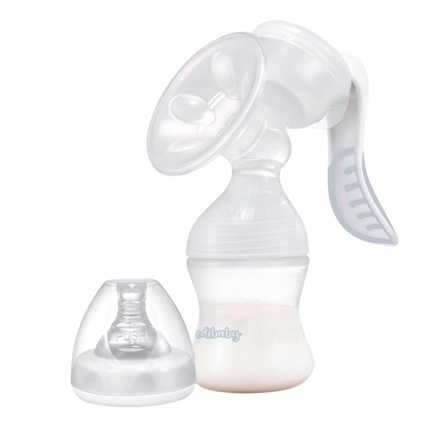 Handheld breast pump EdiBaby 130ml BPA free convenient