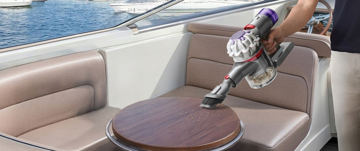 Handheld vacuum cleaner Dyson Car+Boat silver/grey 425w Dominant color silver/gray