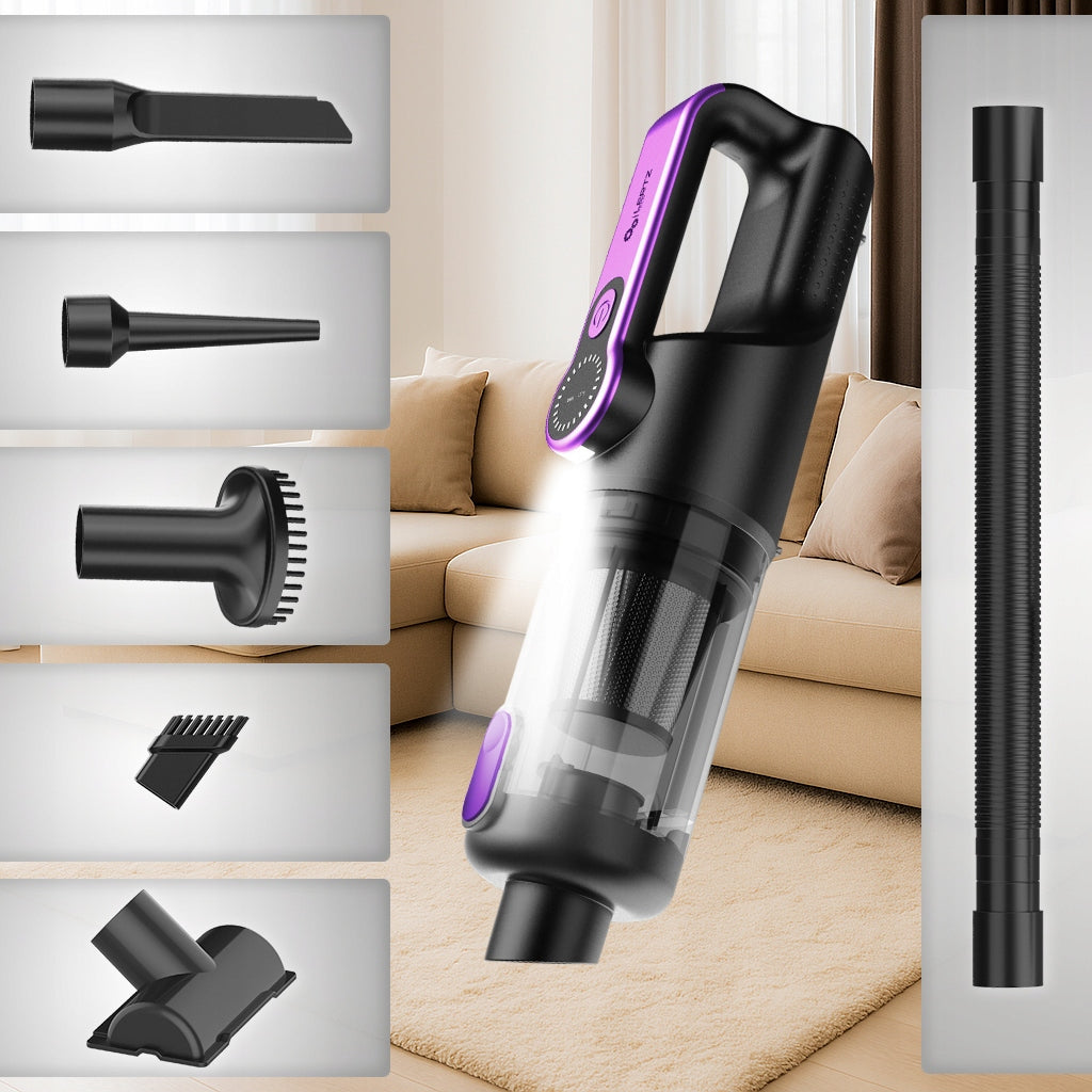 Handheld vacuum cleaner LERTZ handheld cordless Twin Power VV+ black Model RĘCZNY BEZPRZEWODOWY TWIN POWER VV+