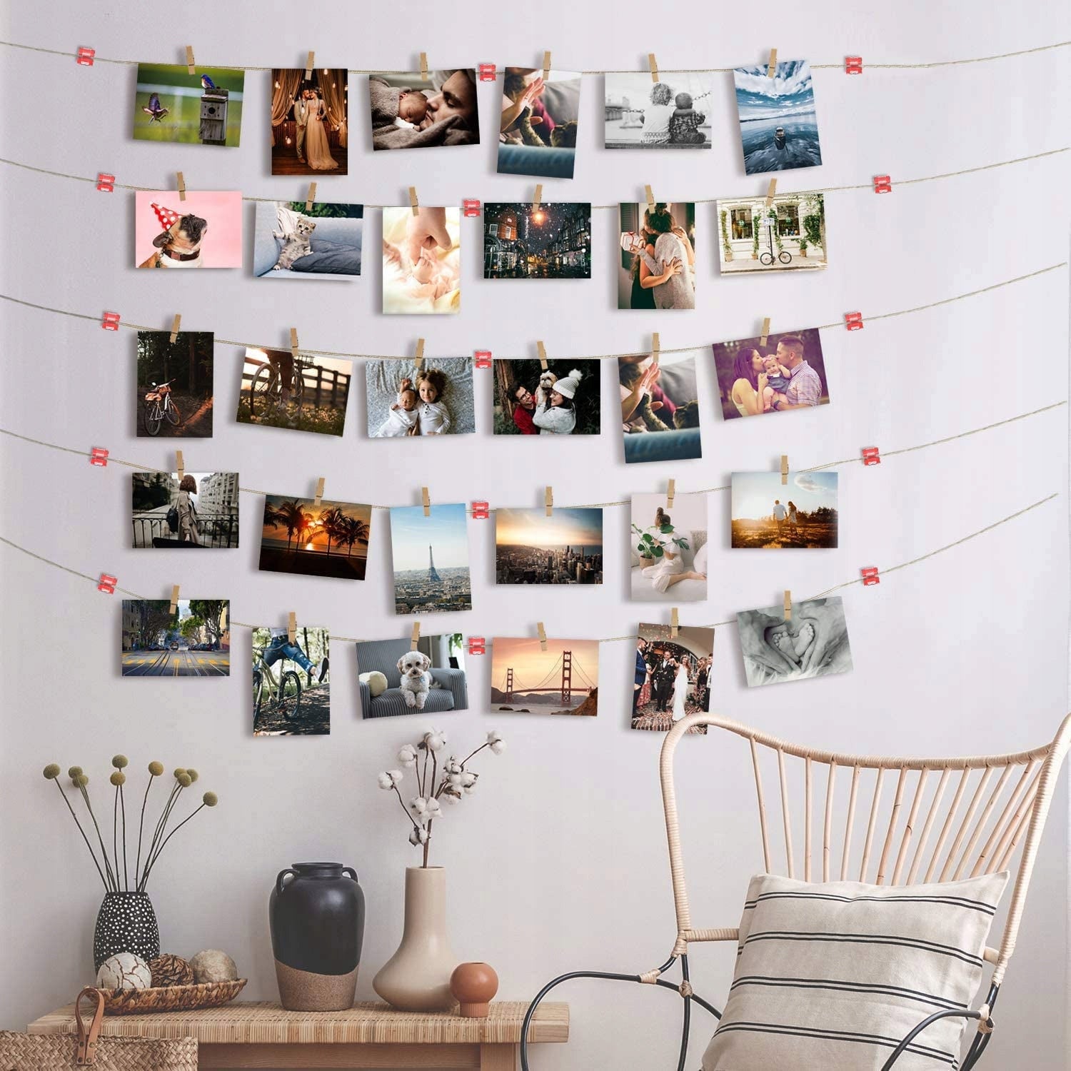 Handle Wire Clip Self Adhesive 50 pcs. Packaging status original