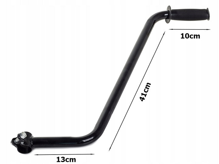 Handle for learning to ride handle pusher guide handle pusher bike black EAN (GTIN) 5906583983073