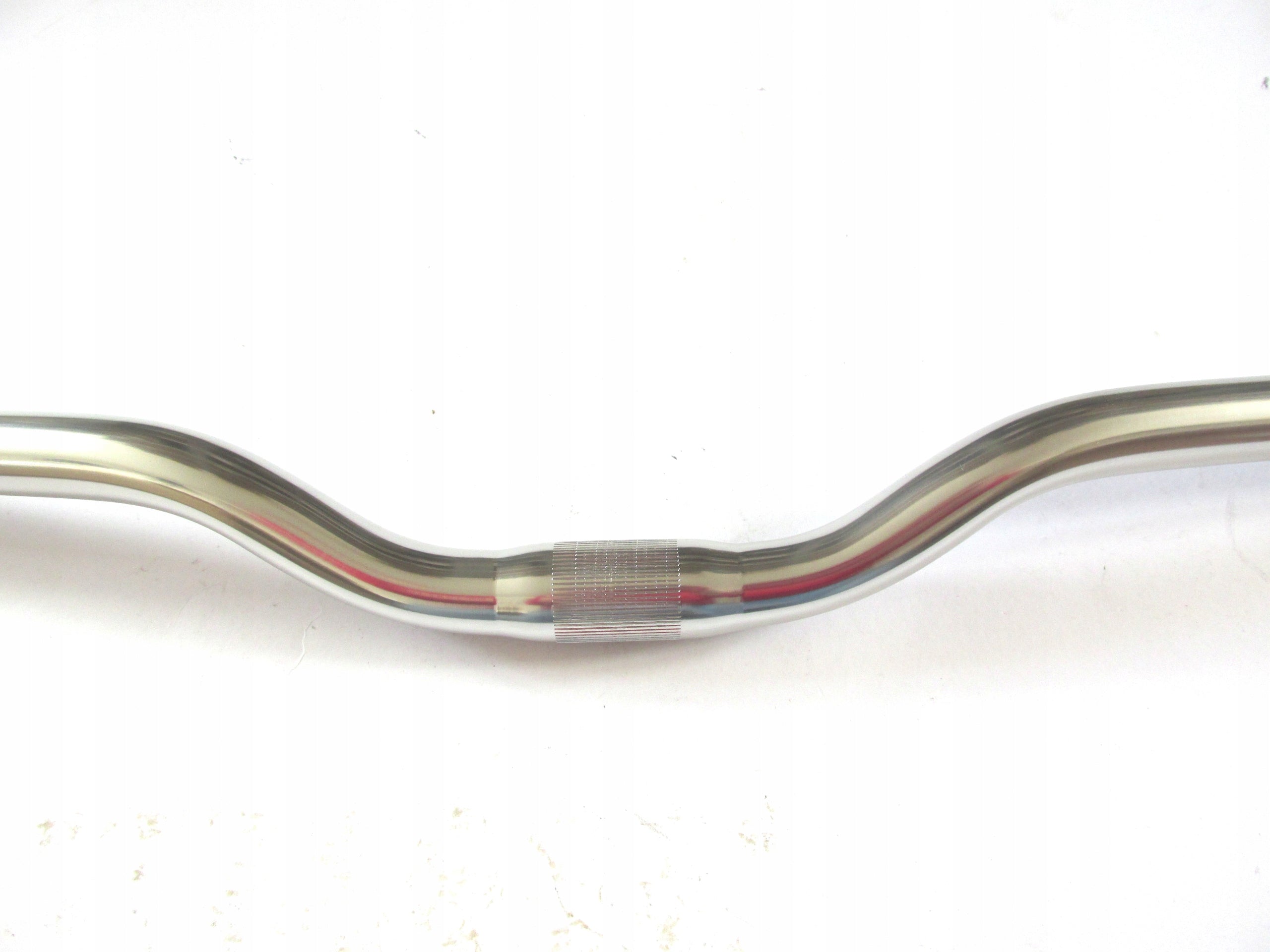 Handlebar bent HL MTB-AL-154 25,4mm 620mm silver gloss WITHOUT LOGO Brand Zoom