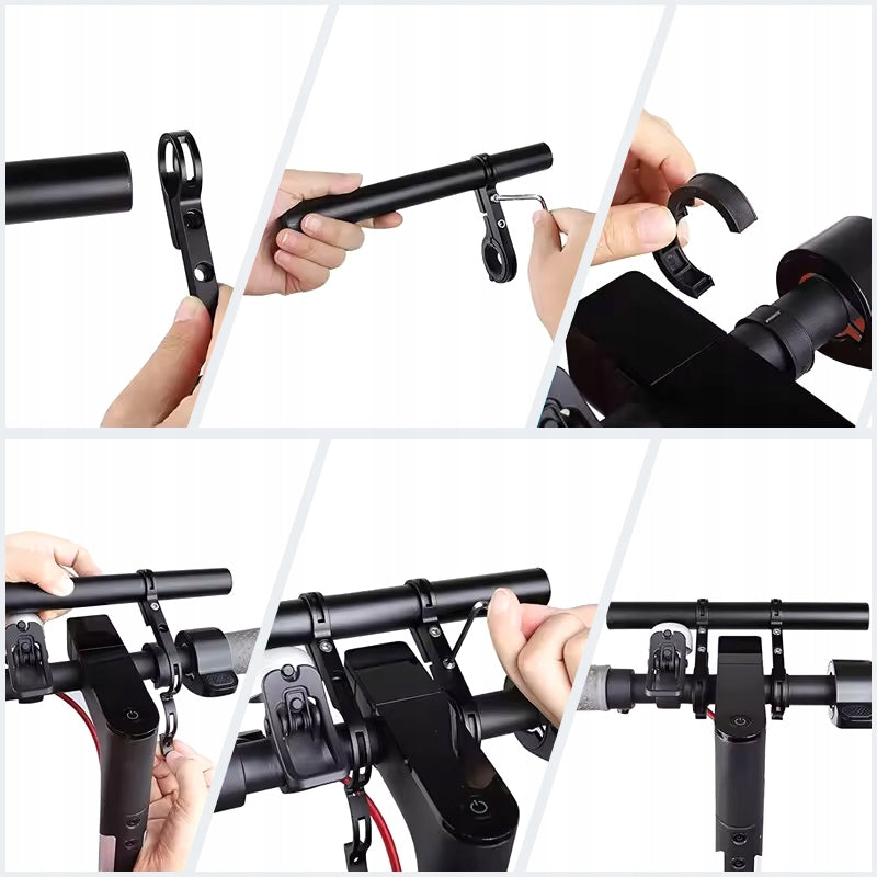Handlebar extension bicycle holder adapter additional 20cm EAN (GTIN) 5904121957517