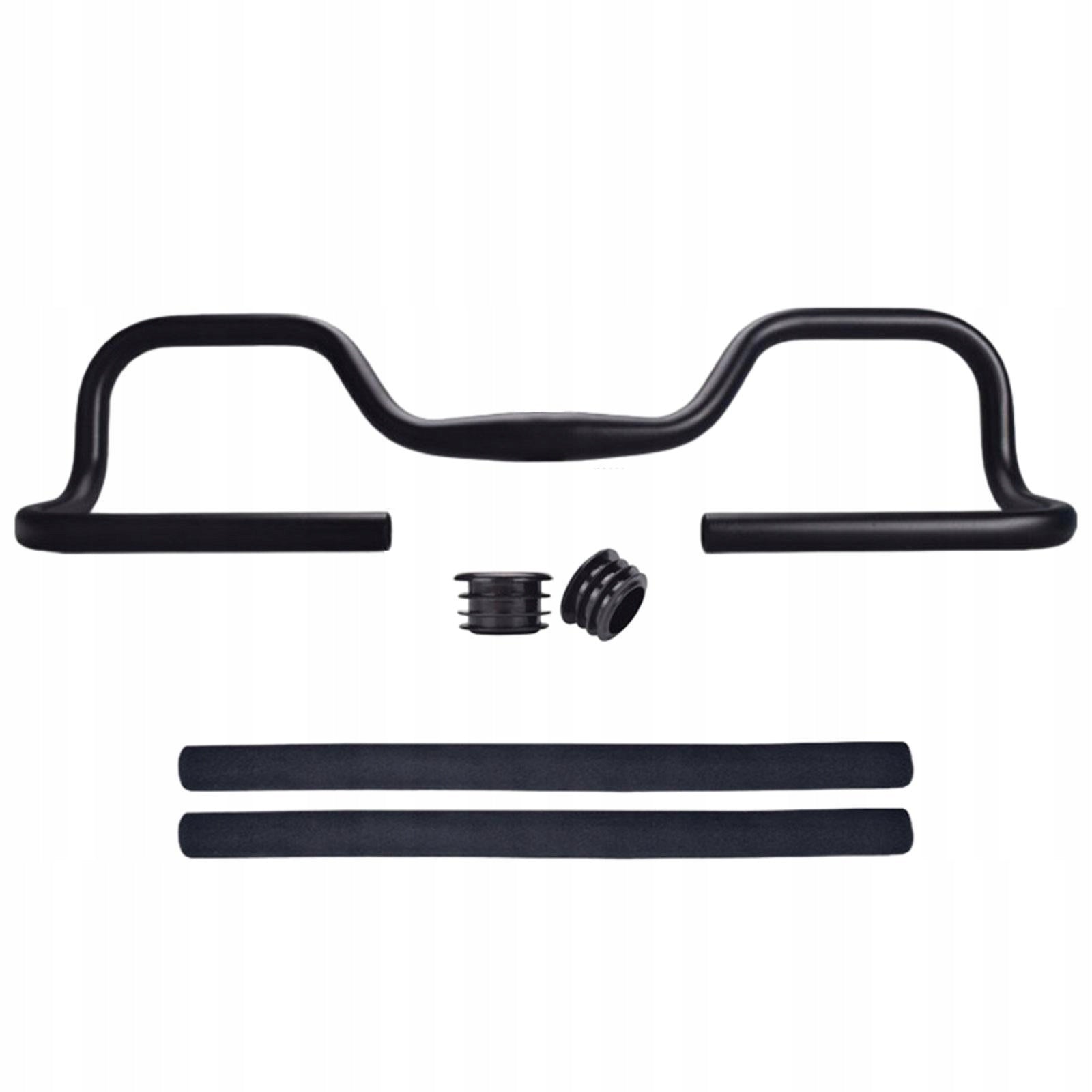 Handlebar with Sponge Grips Trekking Butterfly Handlebar for 62cmx12cm Brand no brand