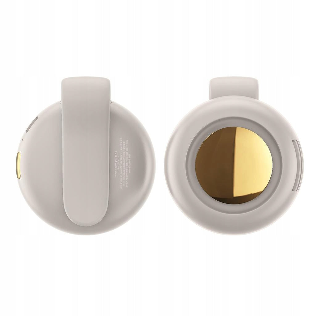 Hands Free Small Clip Fan Summer Personal Wearable USB Fan Quiet Air White Range of energy efficiency classes A+++ - D
