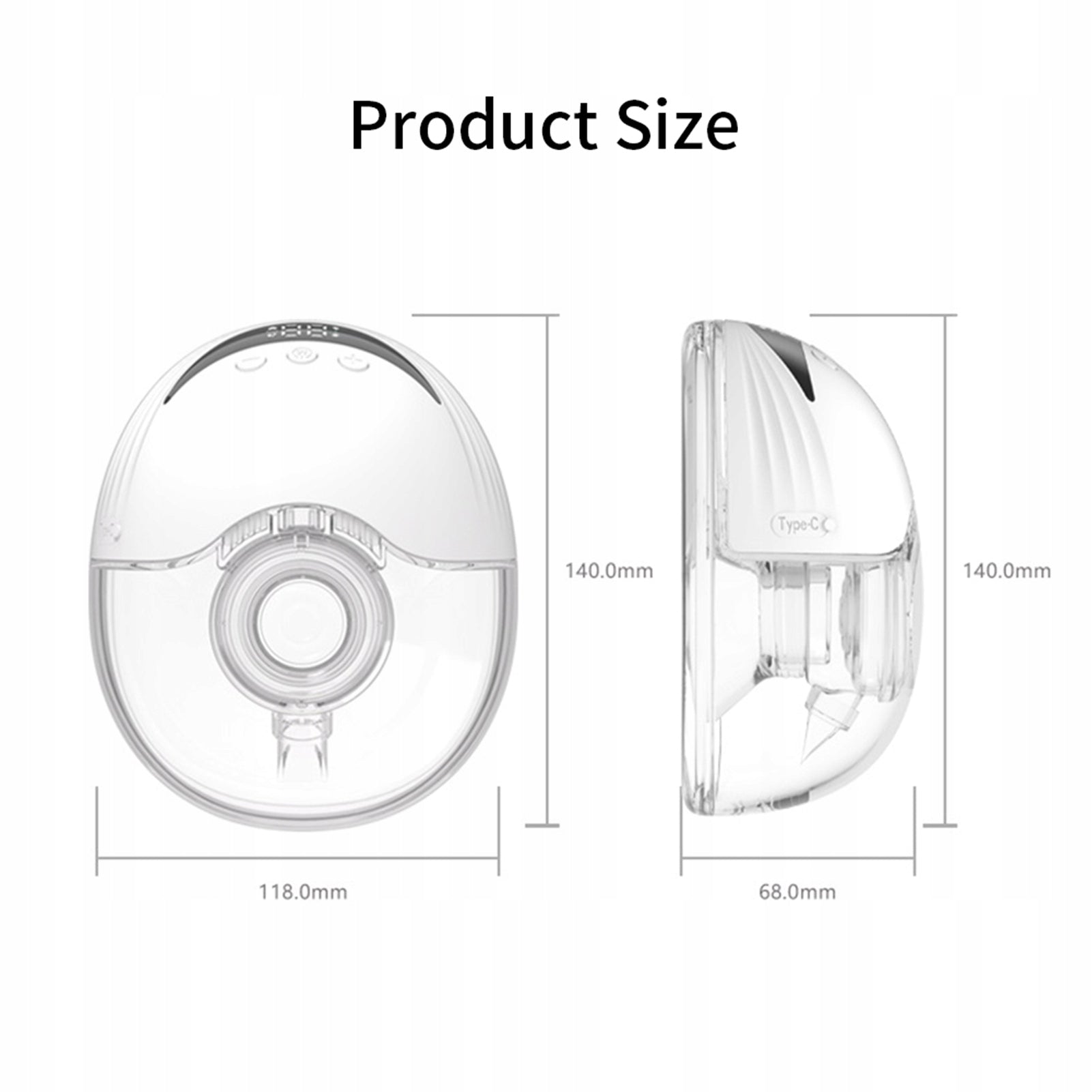 Hands without hand pump for carrying electric breast pump with 51 Medical device no