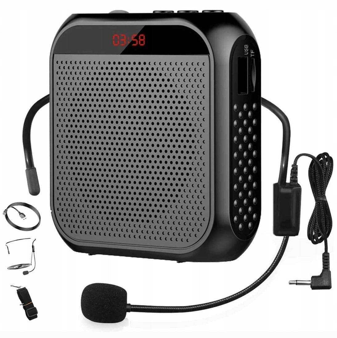 Handy megaphone speaker portable speaker headset with microphone Manufacturer code 2610230164711