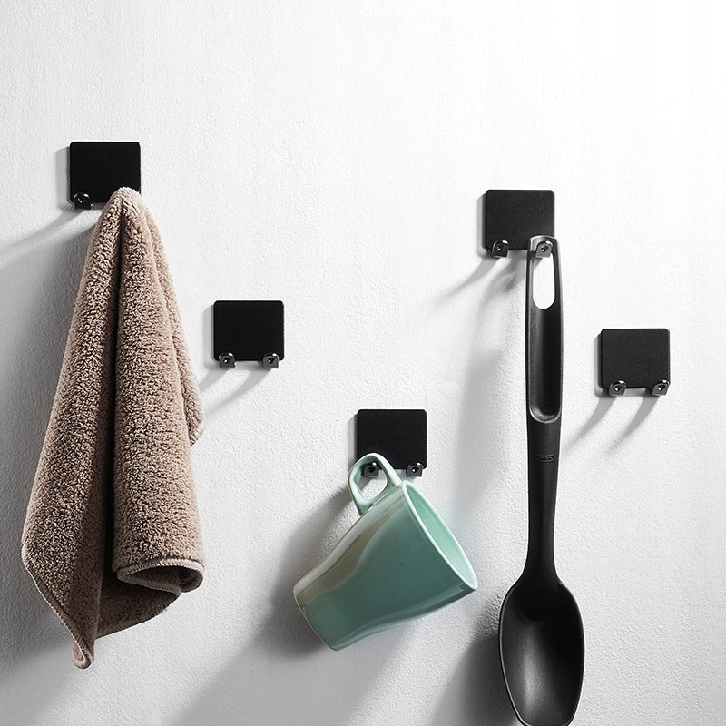 Hanger Hook Holder Organizer for Shaving Machine Self Adhesive Black Number of places to hang 1