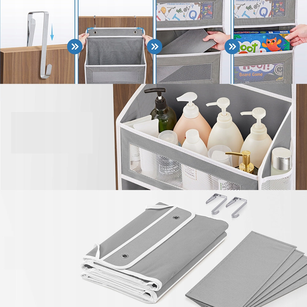 Hanging Storage Organizer for Plush Toys, Toys, Mesh Bag Product width 15 cm