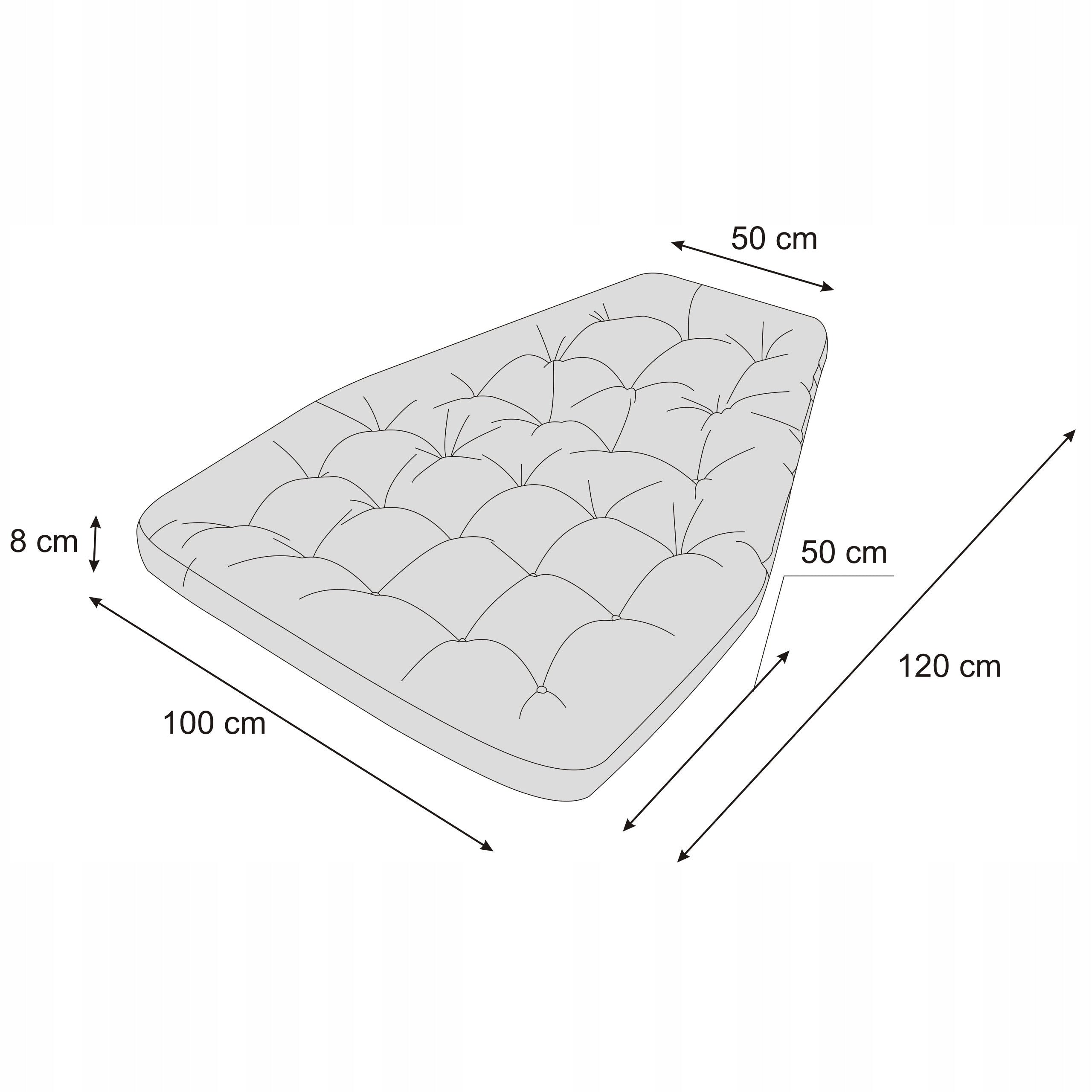 Hanging Swing Cushion, Waterproof Chair Cushion Cocoon Nest Pillow length 120 cm