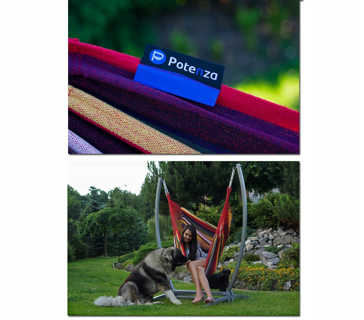 Hanging chair SEDANA 130x160 colorful hammock chair swing POTENZA Manufacturer code K-SEDANA-130x160