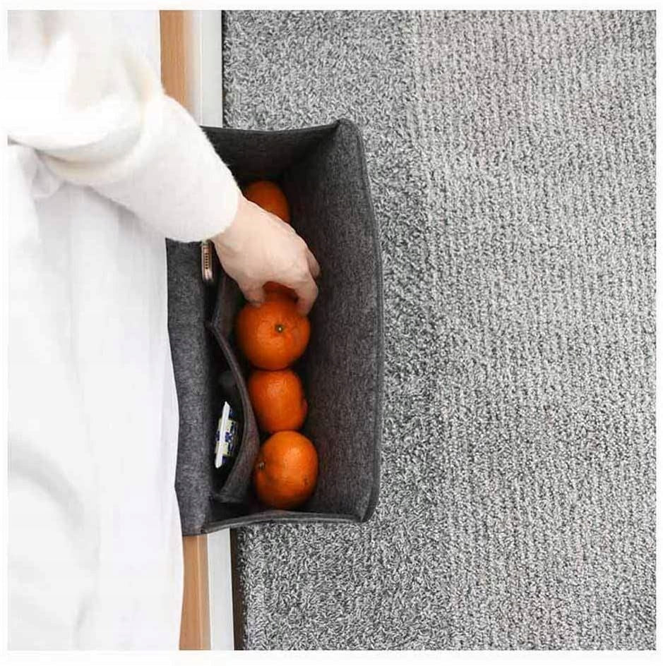 Hanging org.anizer for bed, remote controls, accessories, grey Brand no brand