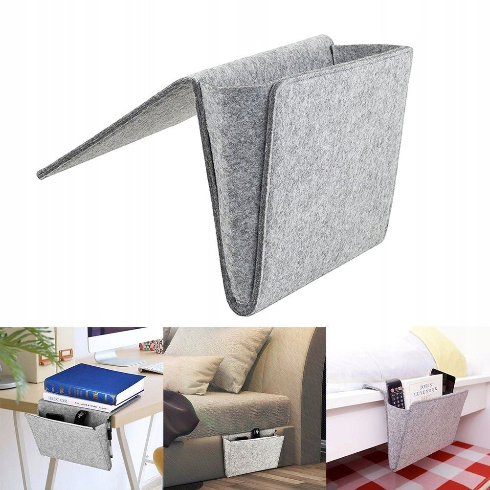 Hanging org.anizer for bed, remote controls, accessories, grey EAN (GTIN) 8595629138019