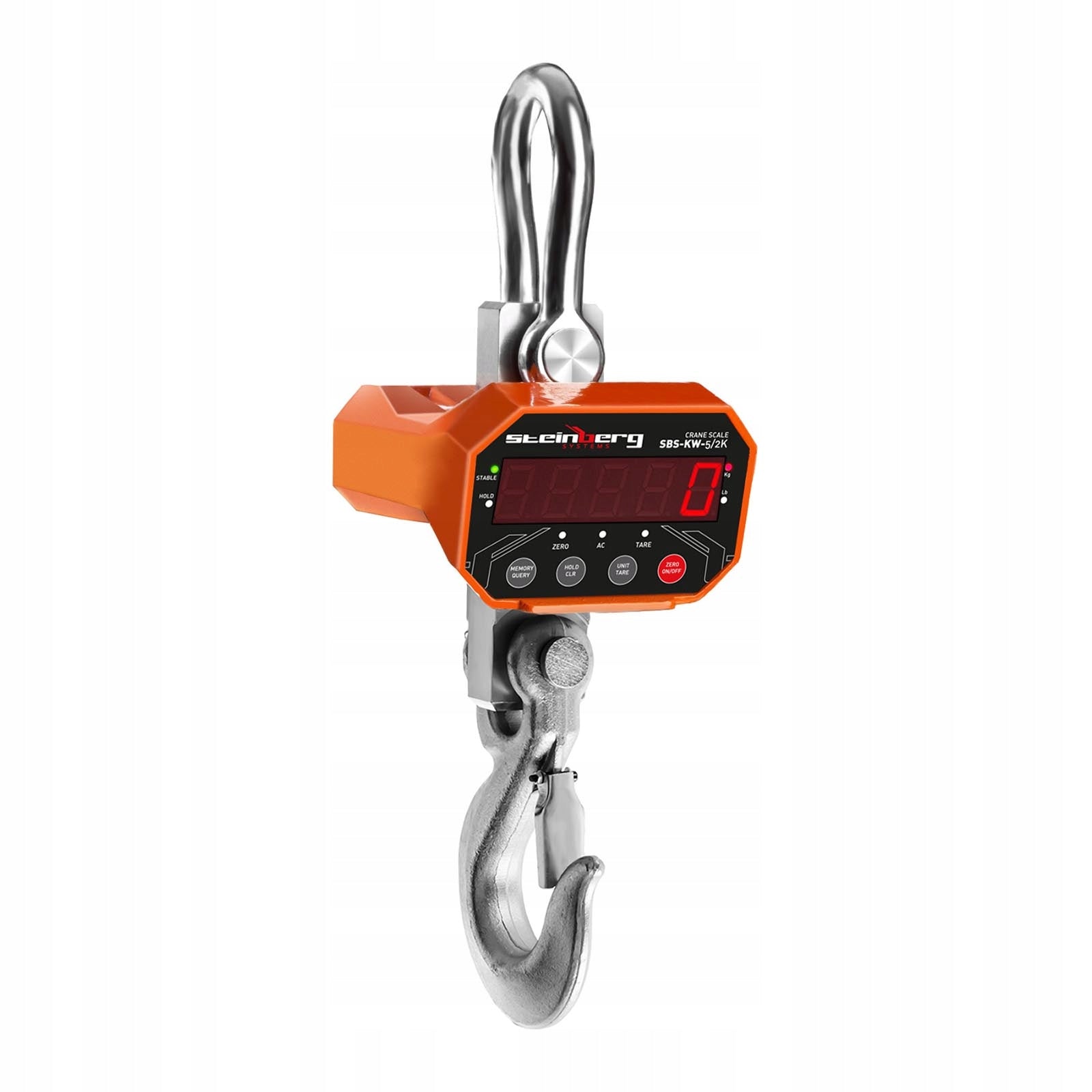Hanging scale - 5 TON - hook scale with remote control for industry up to 5000 Kg - LED Brand Steinberg Systems