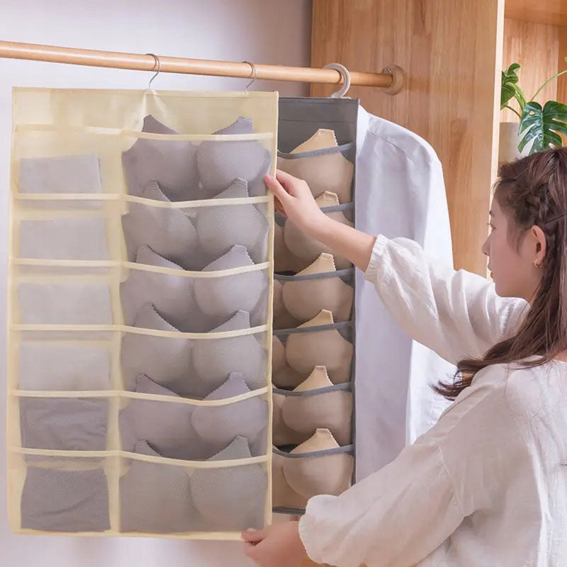 Hanging underwear ORGANIZER for the wardrobe, 36 pockets Packaging status original
