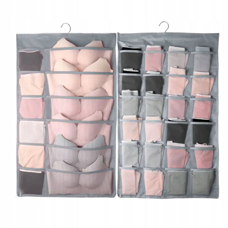Hanging underwear ORGANIZER for the wardrobe, 36 pockets