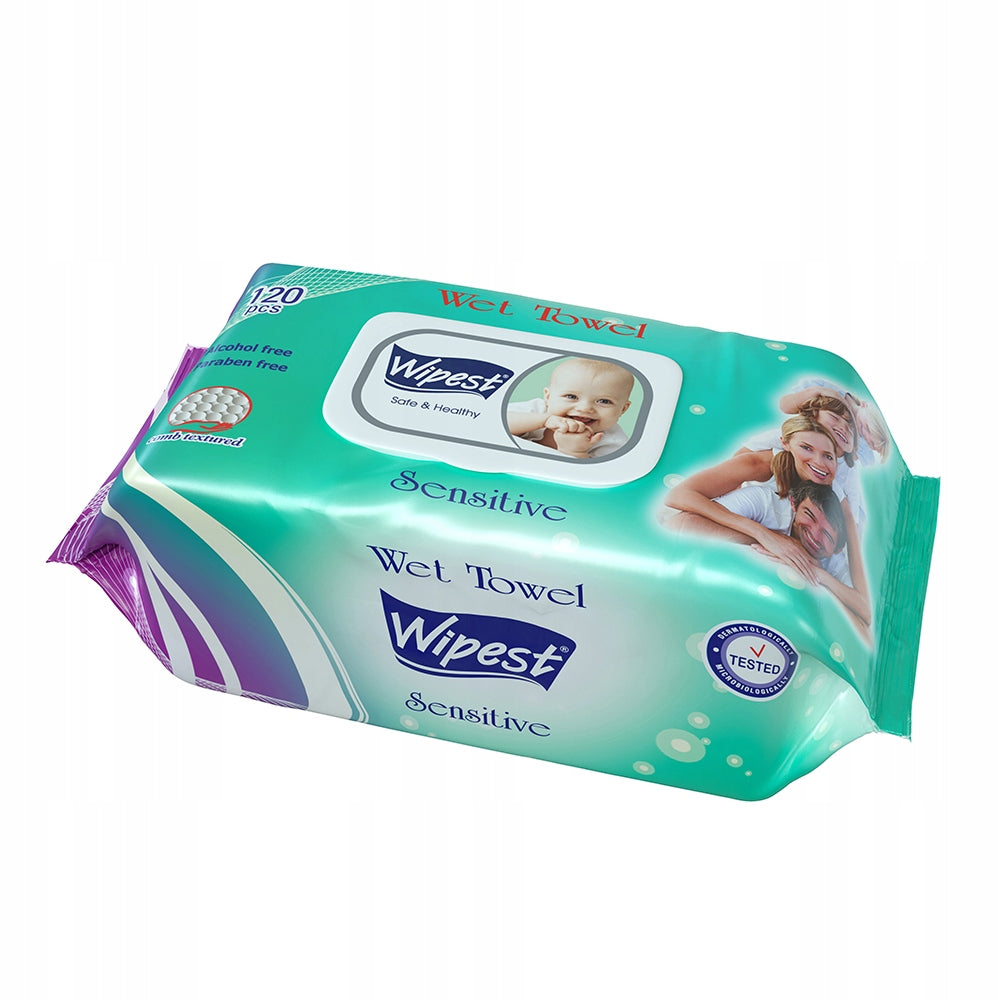 Happy Fresh Sensitive wet wipes 1 x 120 pcs. Manufacturer code 8697506581625
