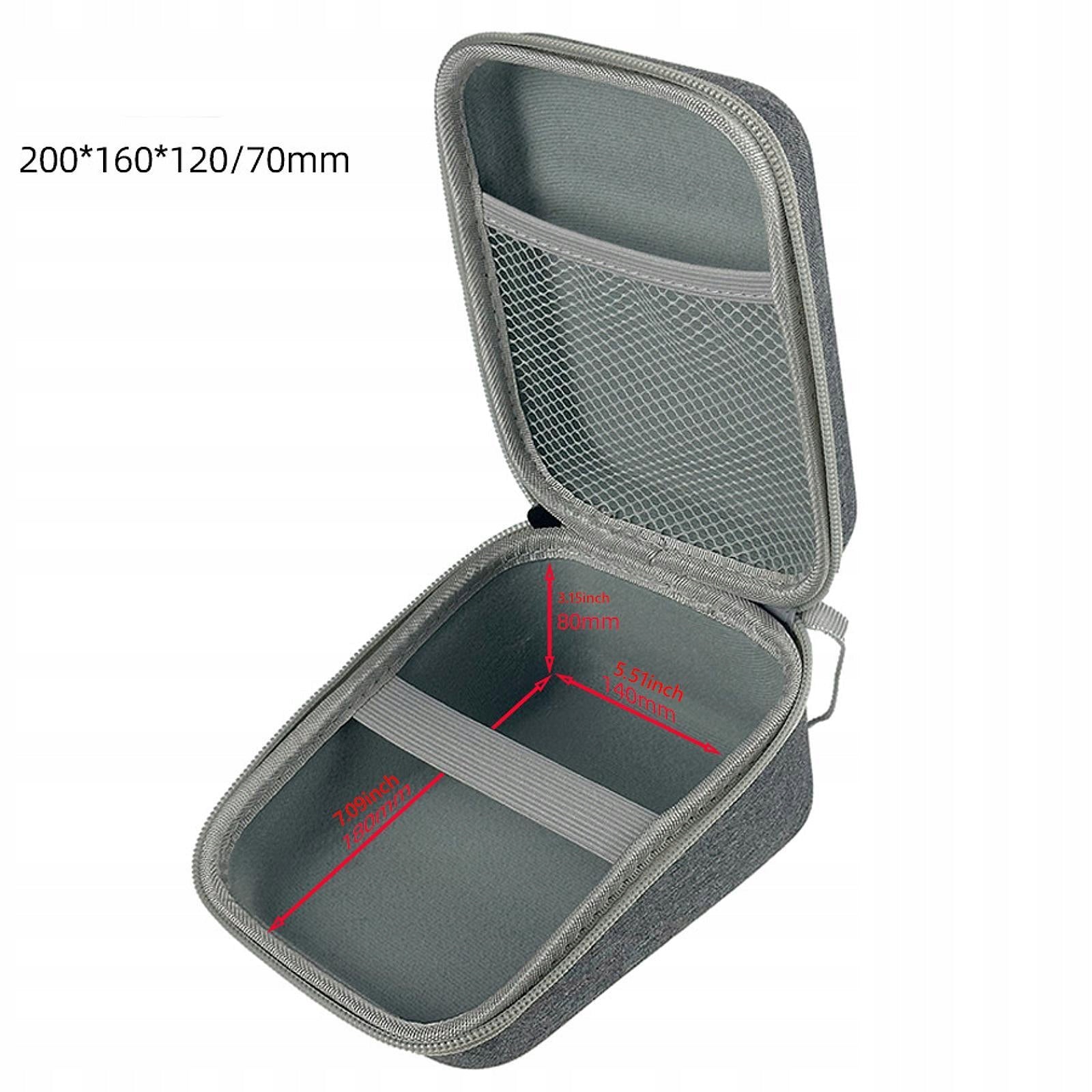 Hard Case Portable Protect Your Machine for Upper Arm Blood gray large Medical device type accessories for a medical device or a product without an intended medical purpose