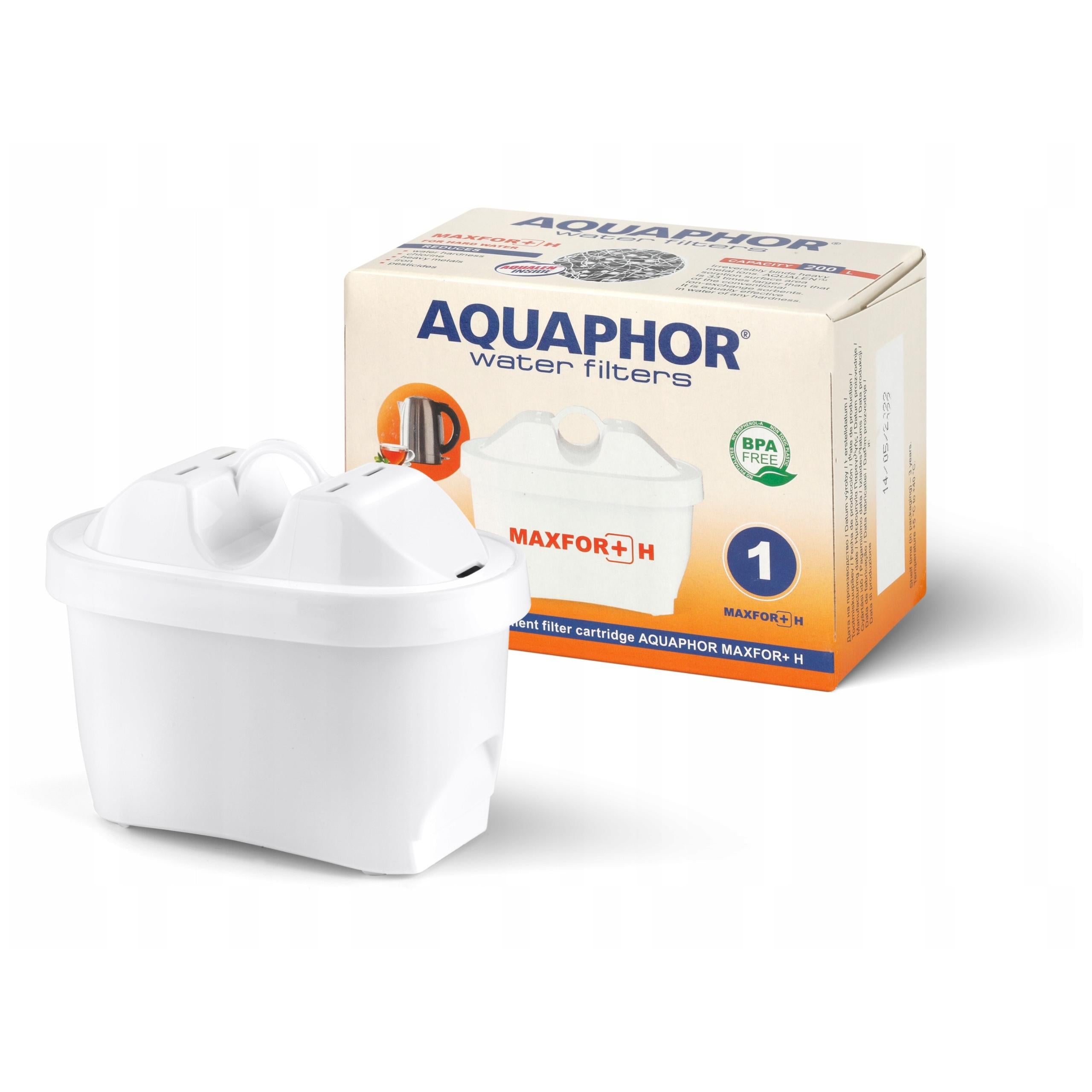 Hard water softener filter Aquaphor Maxfor Plus H, 1 pc.