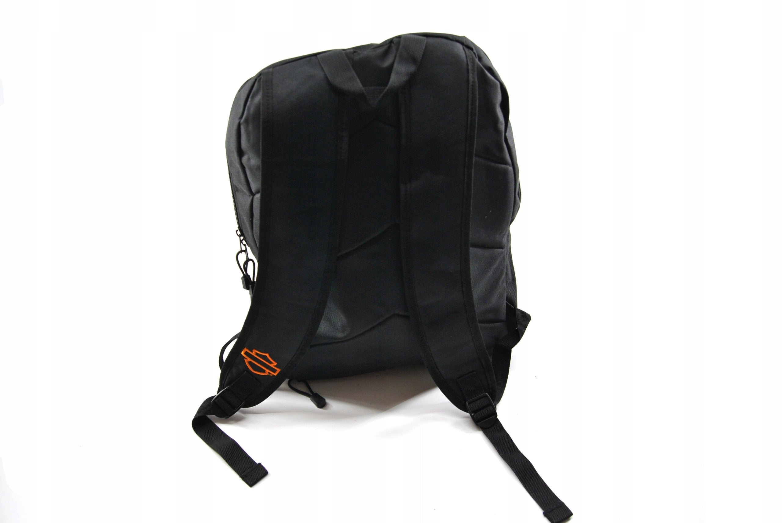 Harley-Davidson,Black and Orange Backpack Manufacturer Harley Davidson OE
