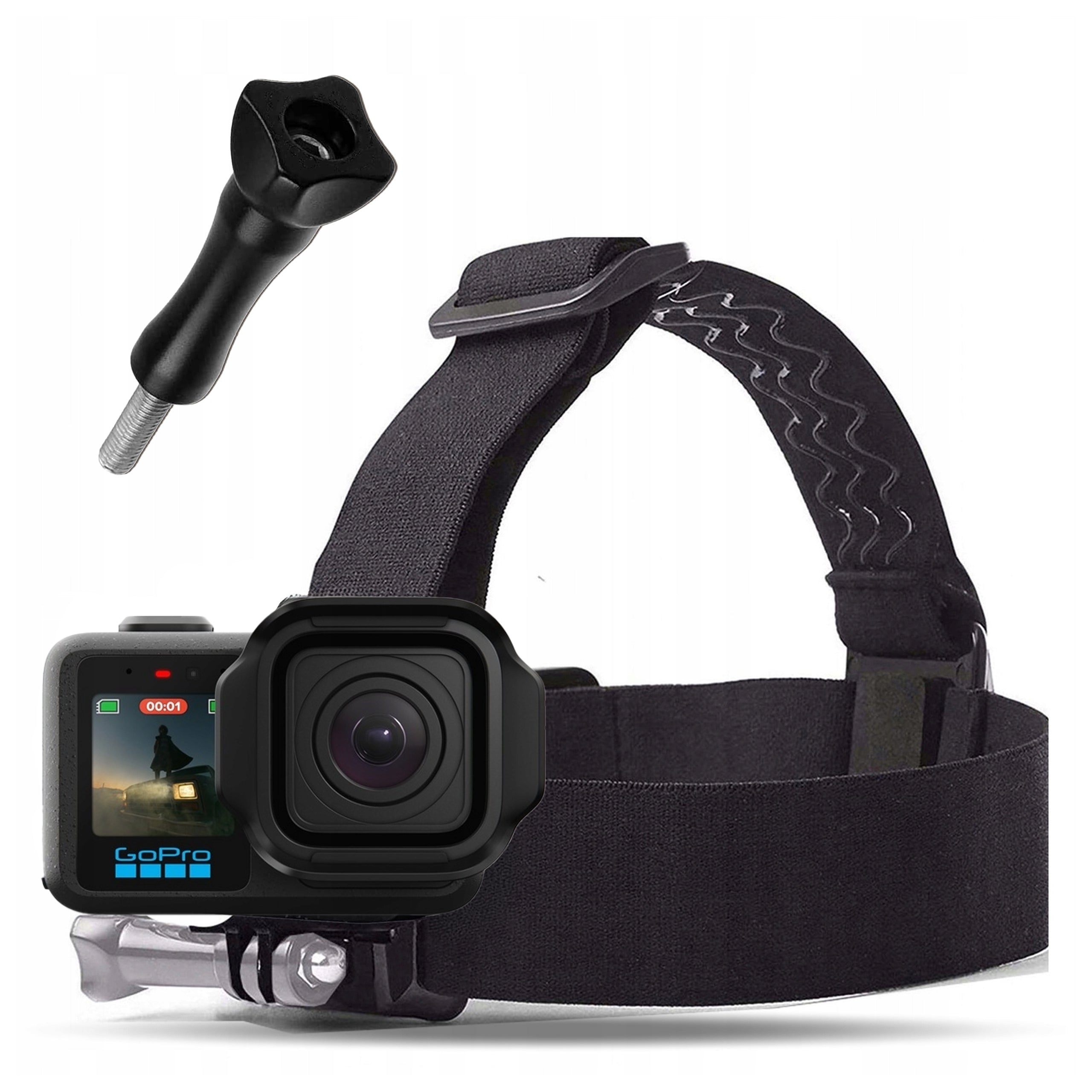 Harness Headband Holder for GoPro 13 12 Mission 1 DJI Sports Cameras