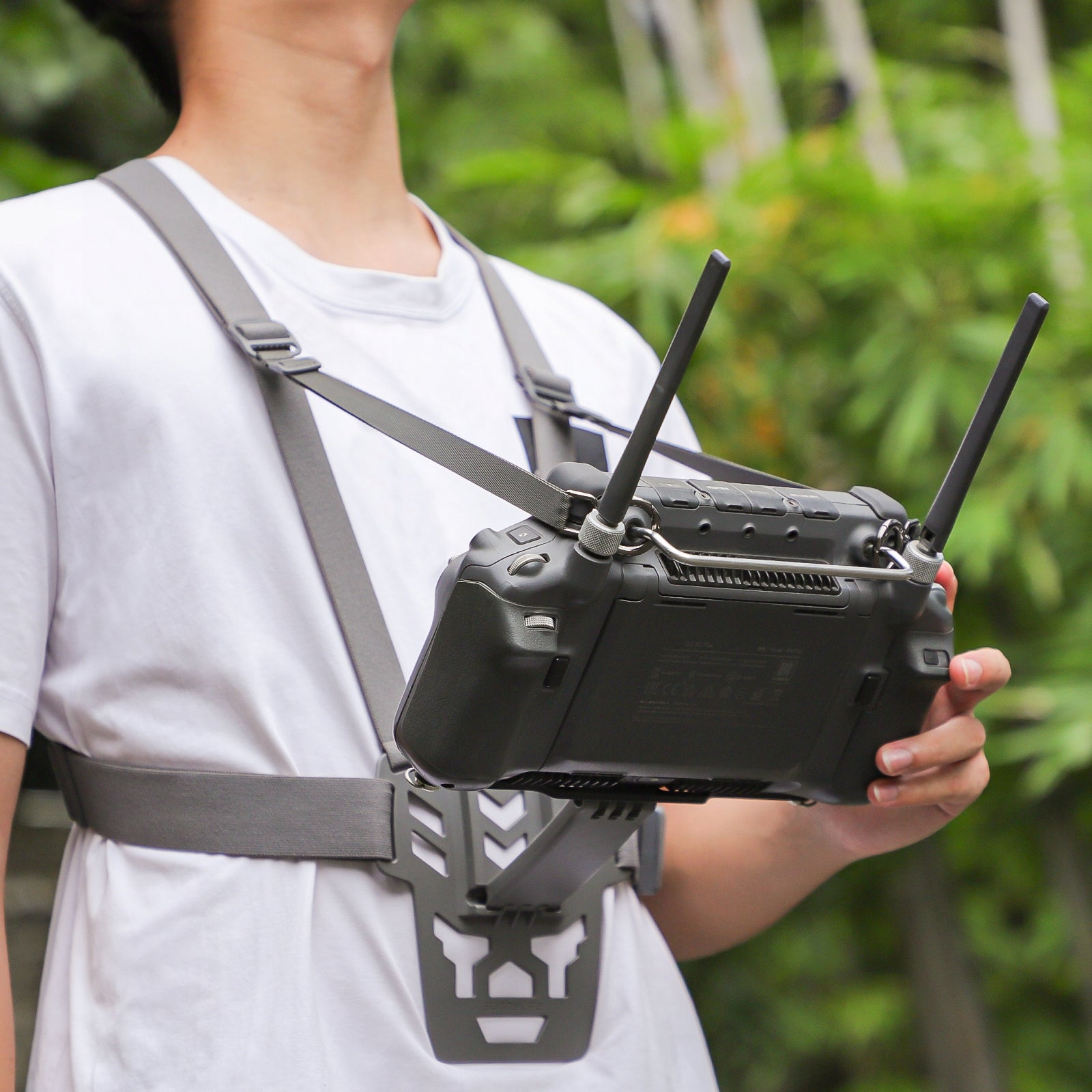 Harness Neck Strap Chest Mount for DJI RC PLUS Drone Remote Control Batteries included no