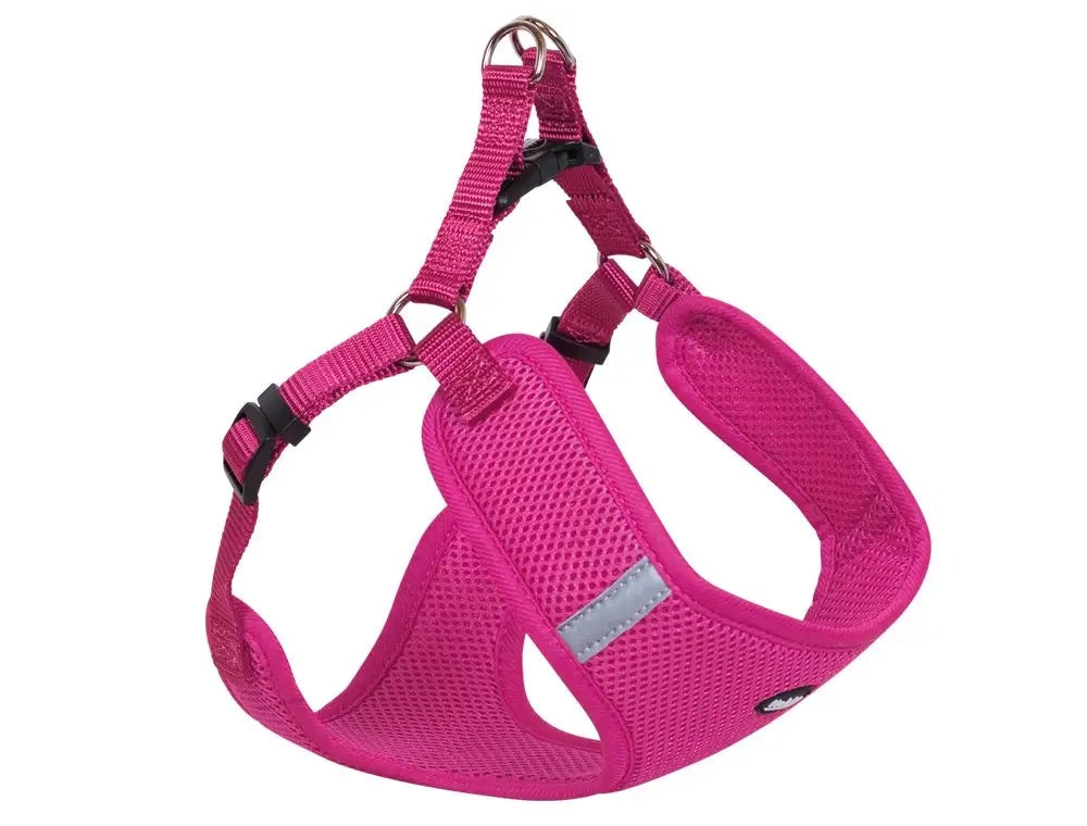 Harness Nobby PREMIUM Mesh Reflect S 41-46cm Pink, raspberry
