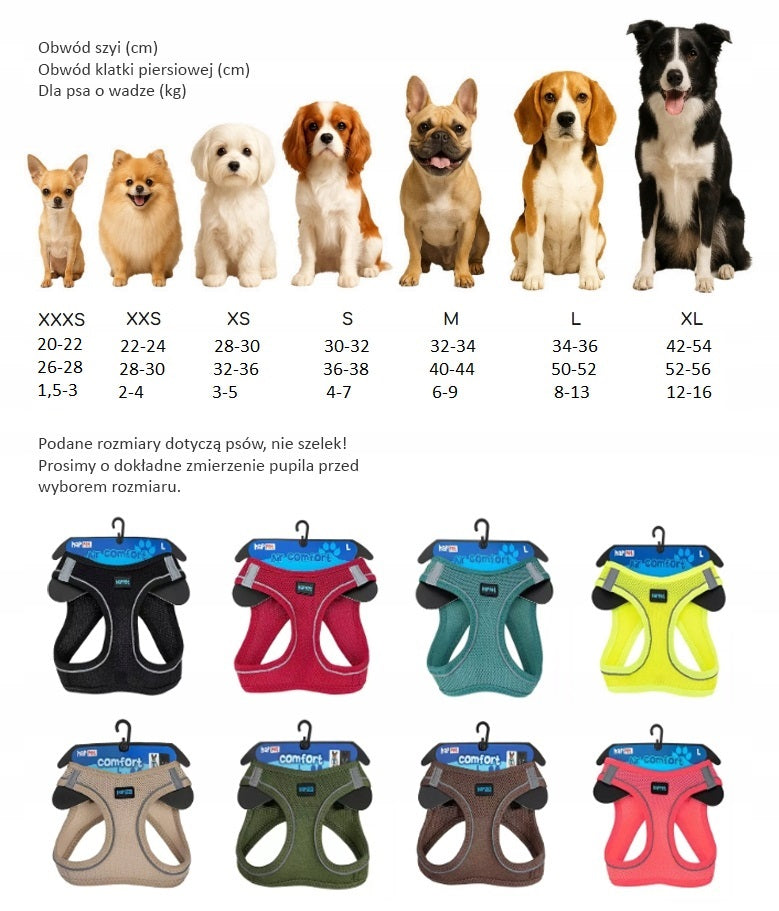 Harness air comfort 3XS leopard Color multicolor
