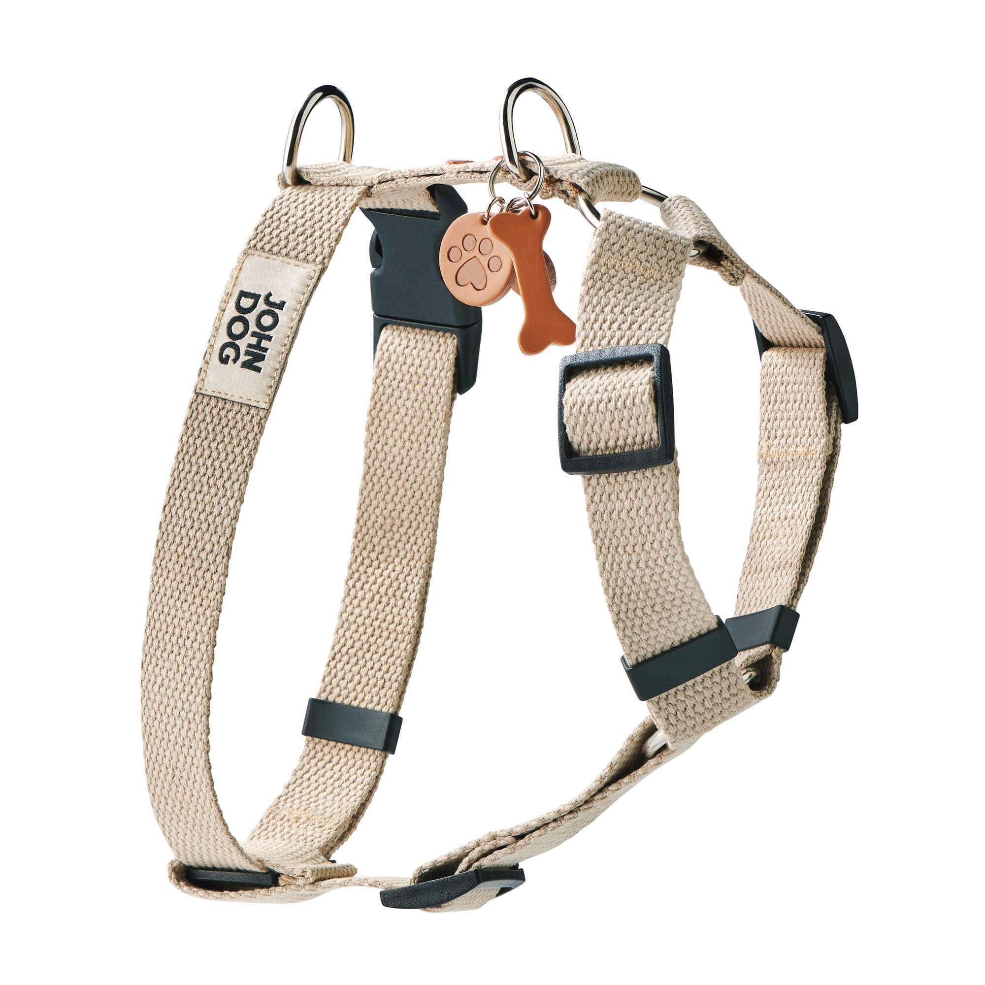 Harness guard for dog light beige M John Dog Manifest Packaging status original