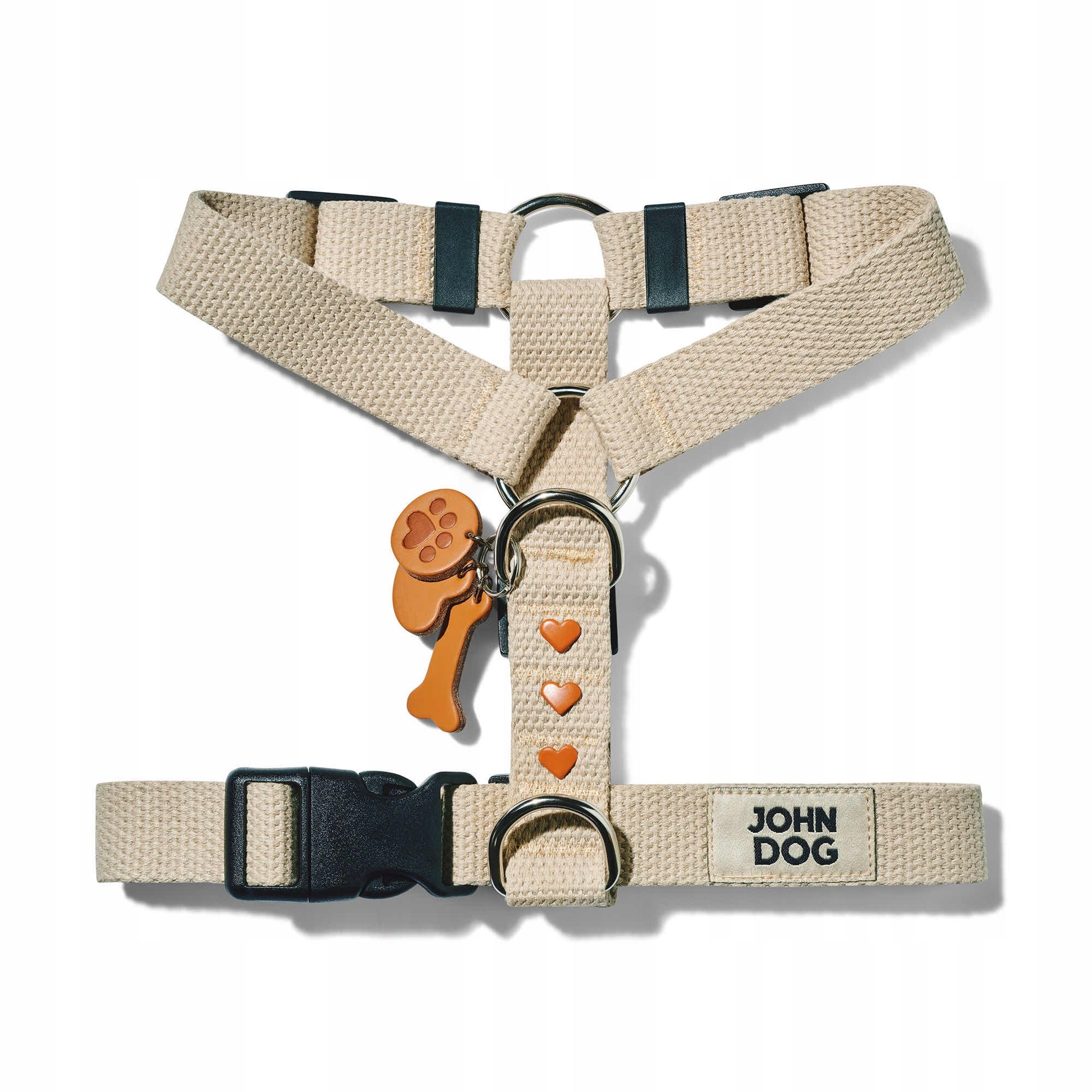 Harness guard for dog light beige M John Dog Manifest