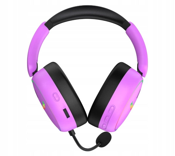 Hator Phoenix 2 Wireless ESH42 On-Ear Headphones Purple Packaging status original