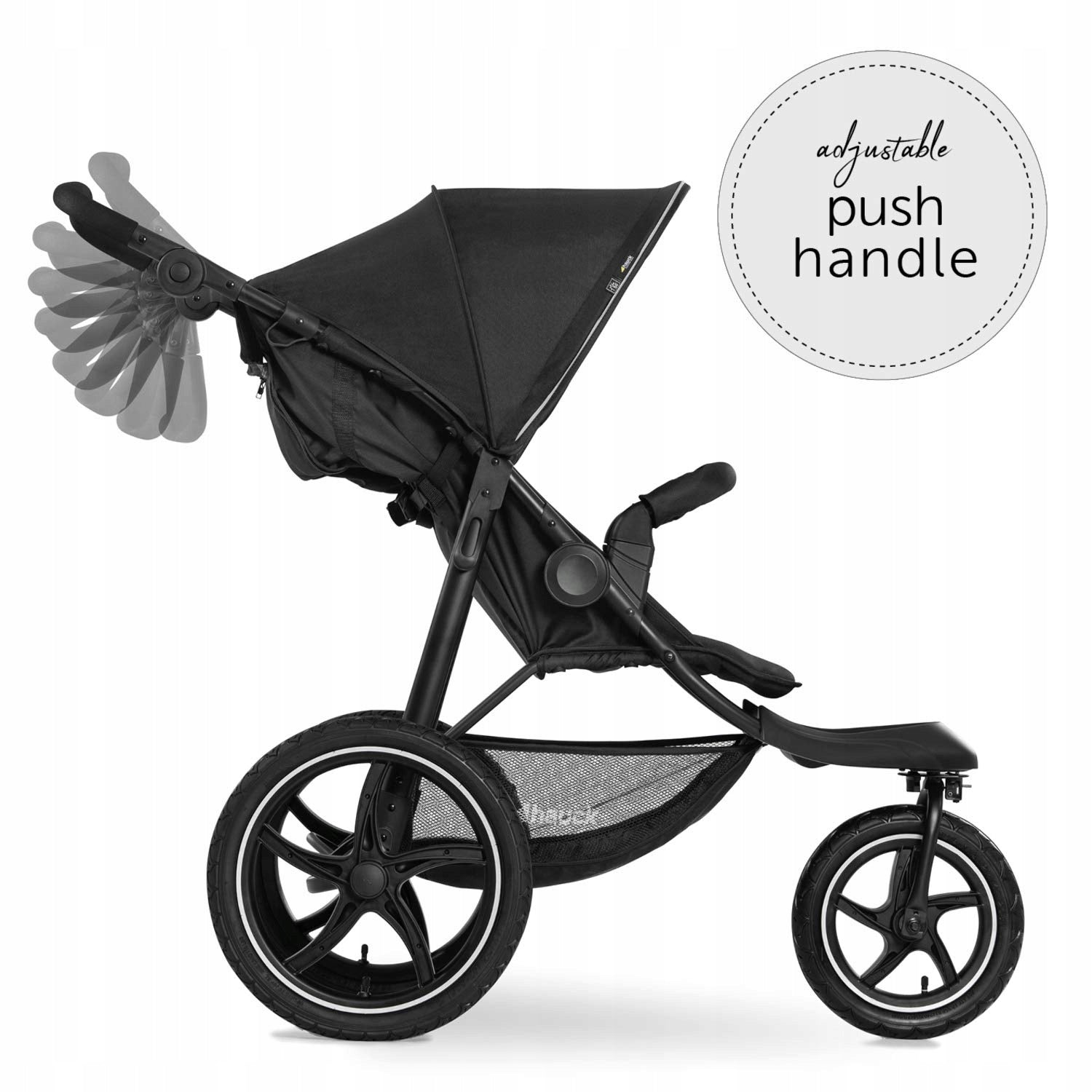 Hauck 274200 Tricycle, Black, 124 x 60 Brand Hauck
