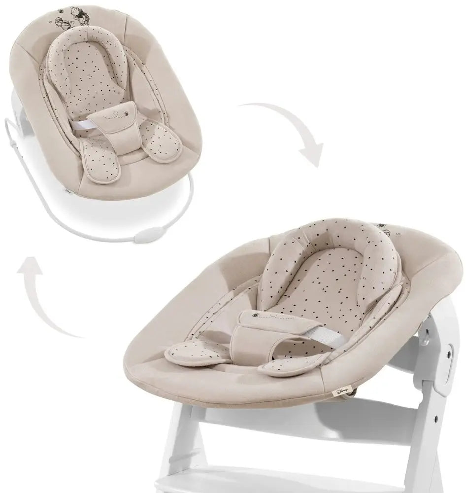 Hauck Alpha Bouncer 2in1 Baby Overlay Grey