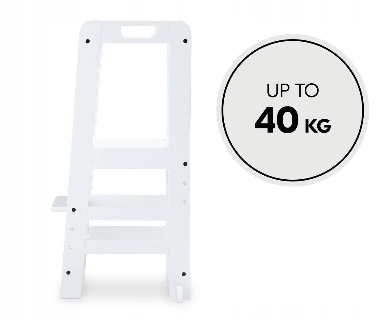 Hauck Learn N Explore Baby Kitchen Helper Adjustable White Wood Manufacturer code 69000