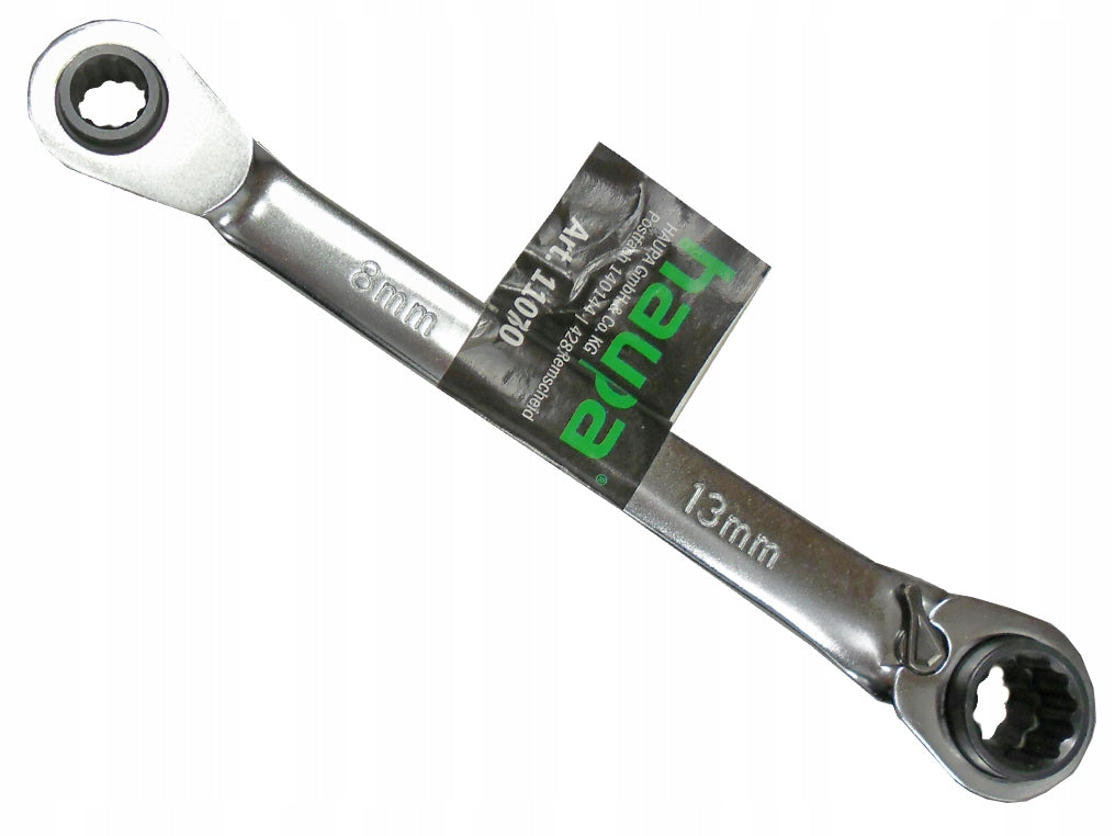 Haupa Ratchet eye wrench 4in1 10x13 + Product weight with unit packaging 0.5 kg