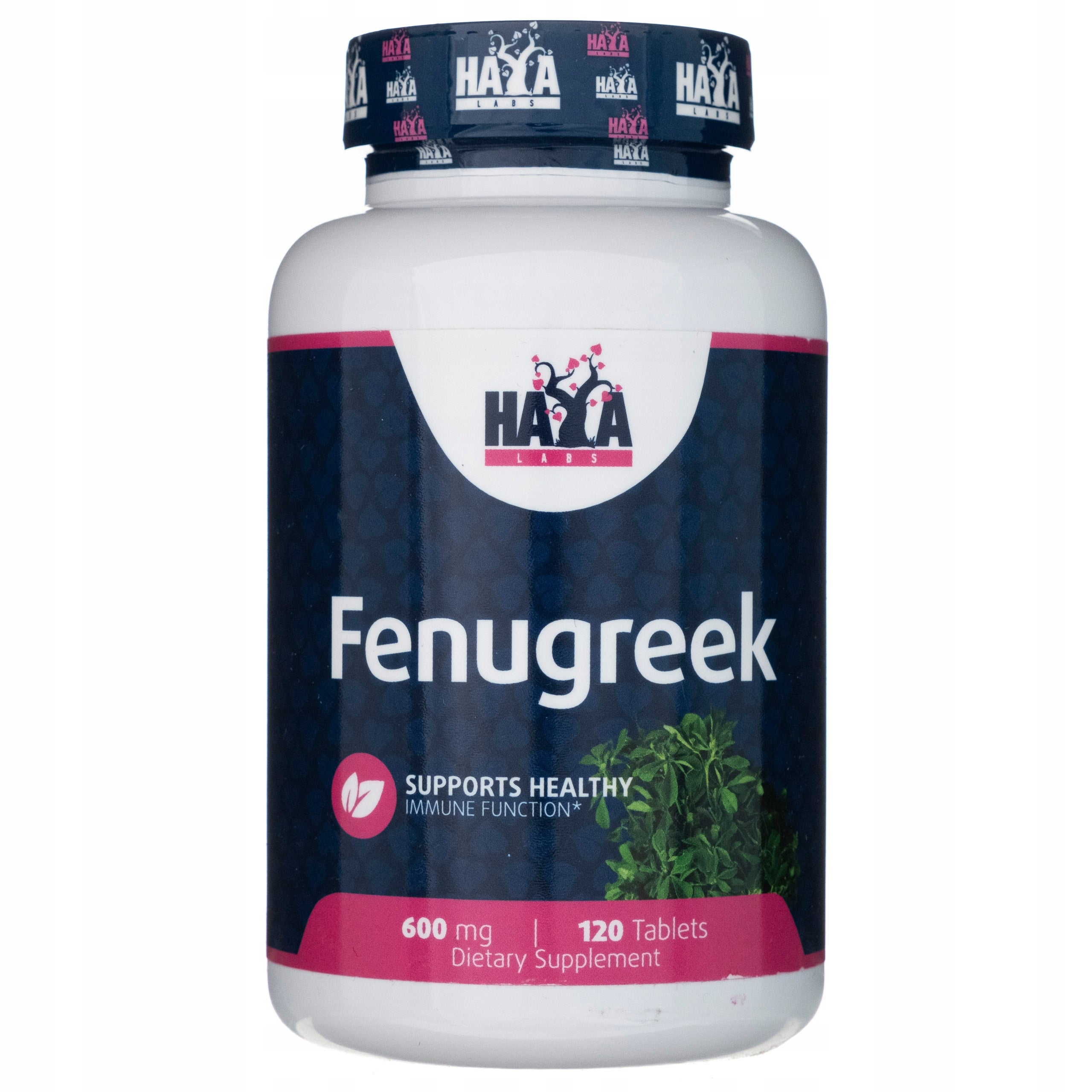 Haya Labs Fennel Fenugreek 600mg 120 tablets