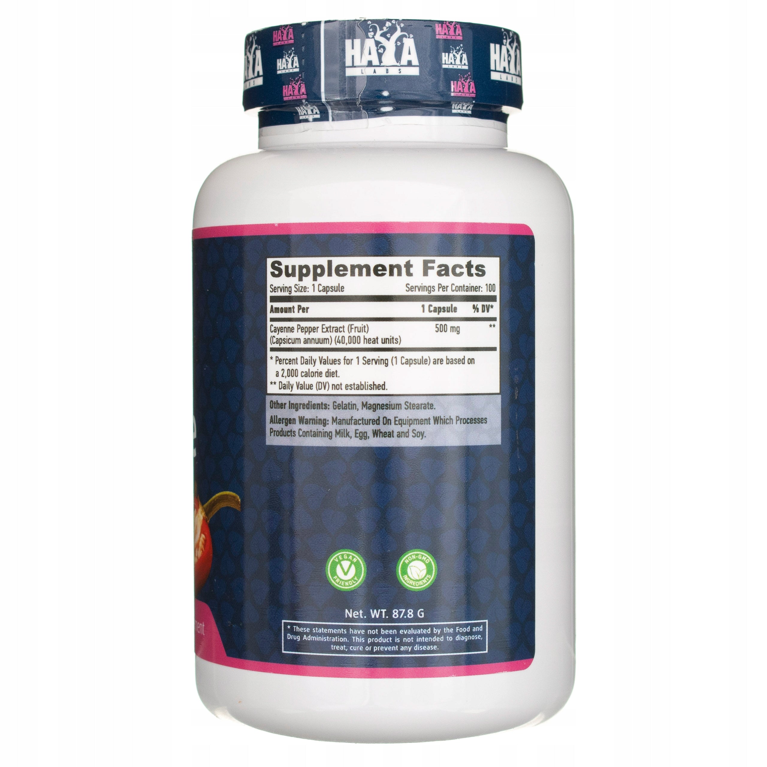 Haya Pepper Cayenne Fat Burner Diet 100k Expiration date at least 1 year from the date of purchase