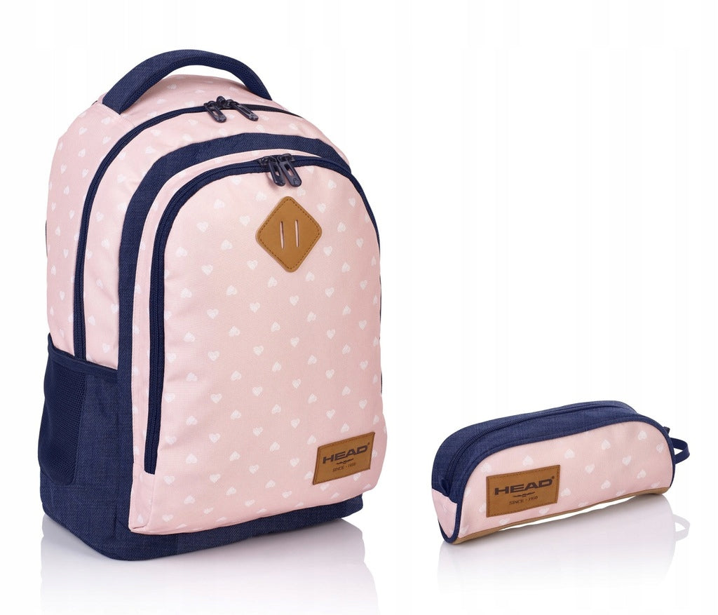 Head 24L Youth Backpack with Pencil Case Set of 2in1 Girls
