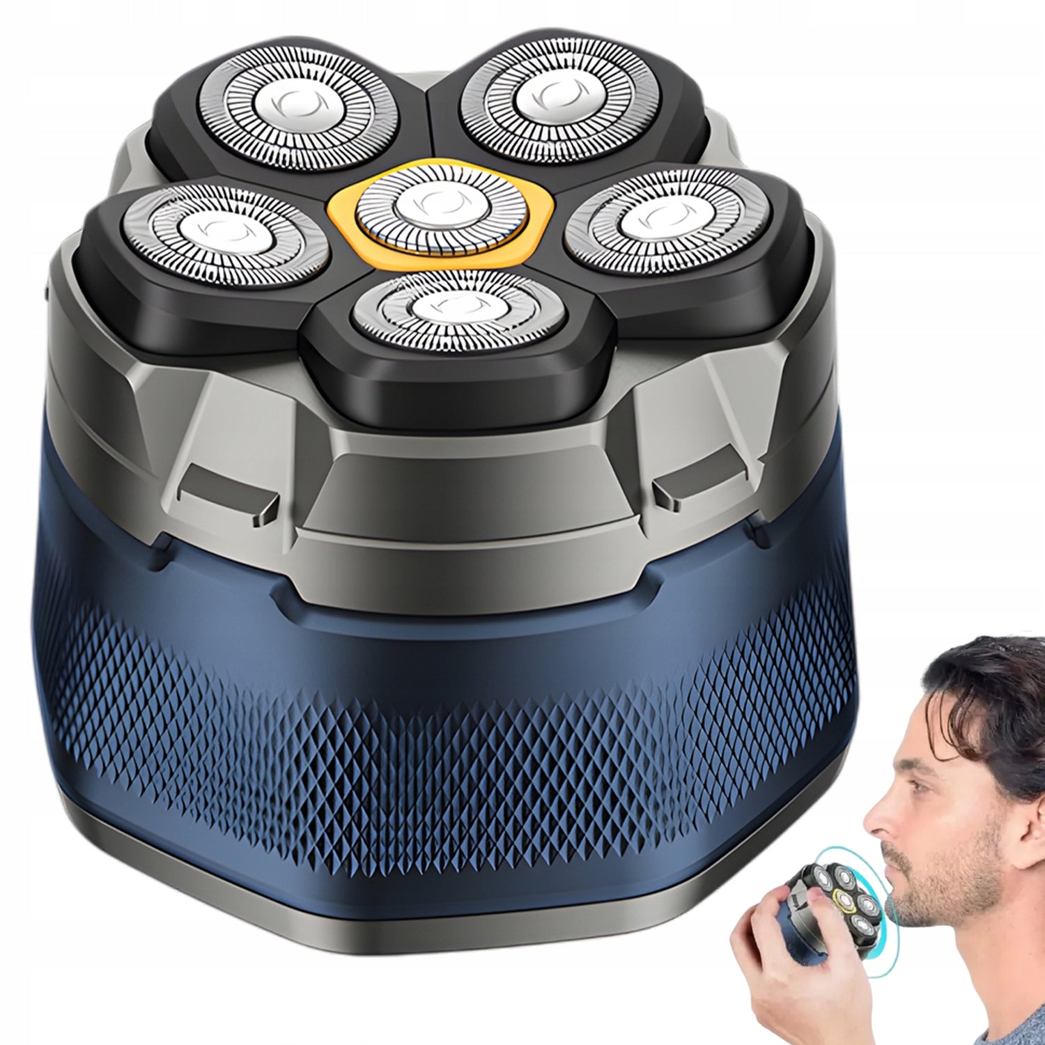 Head Shaver For Bald Men Electric Magnetic Shavers 6d