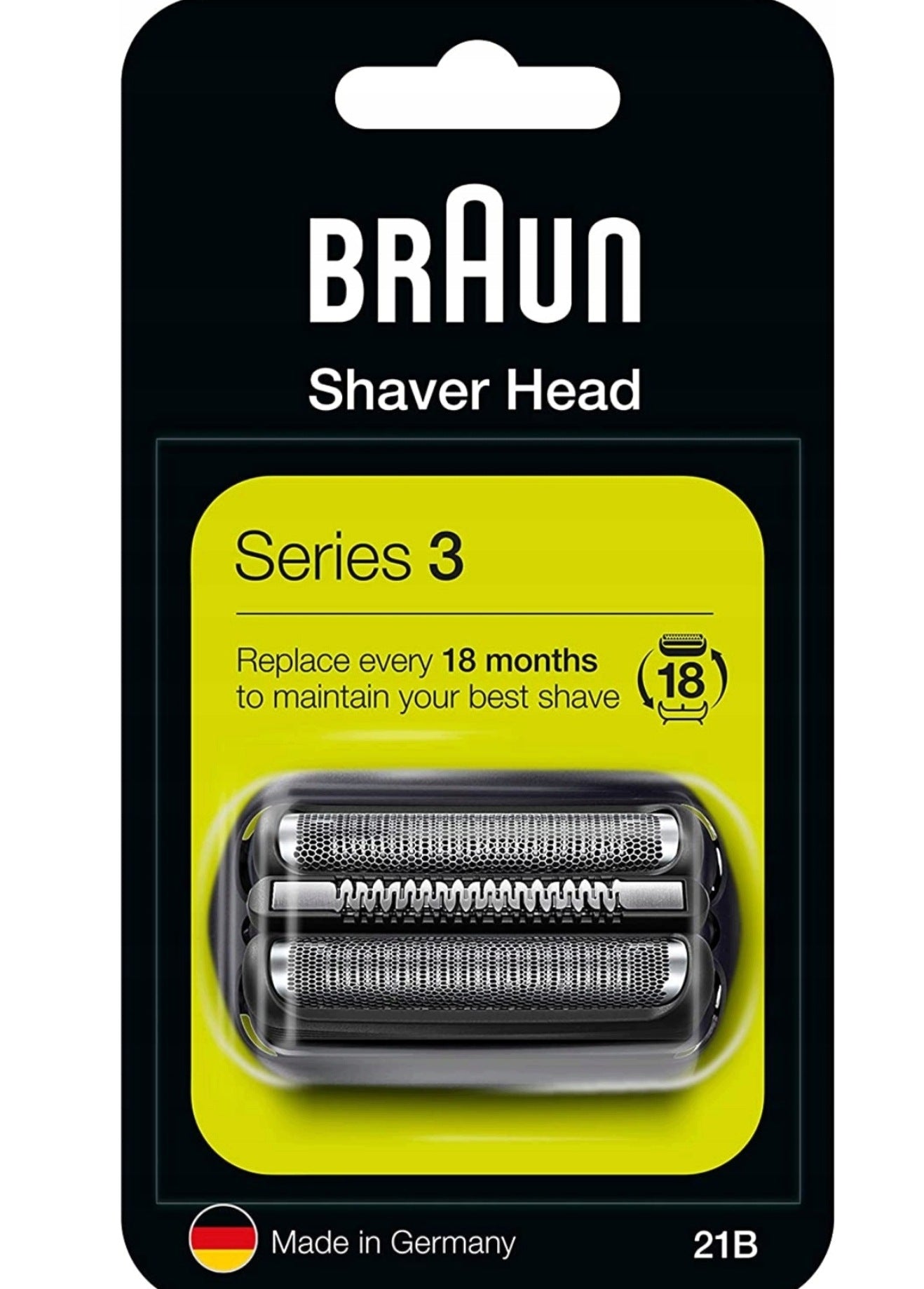 Head block blades foil Braun 21B blade knives for SERIES 3 for 32B original
